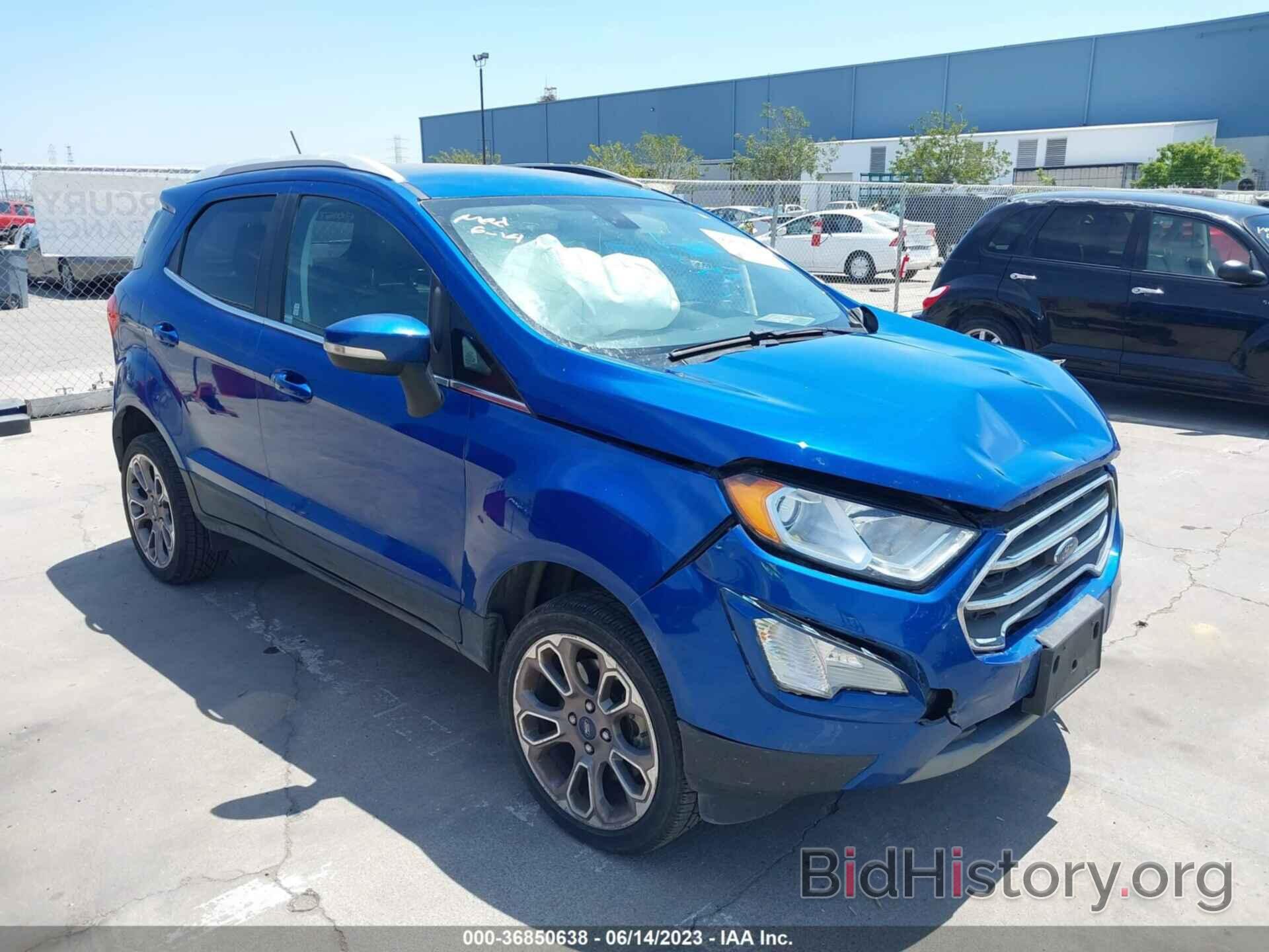 Фотография MAJ6P1WL0JC178042 - FORD ECOSPORT 2018