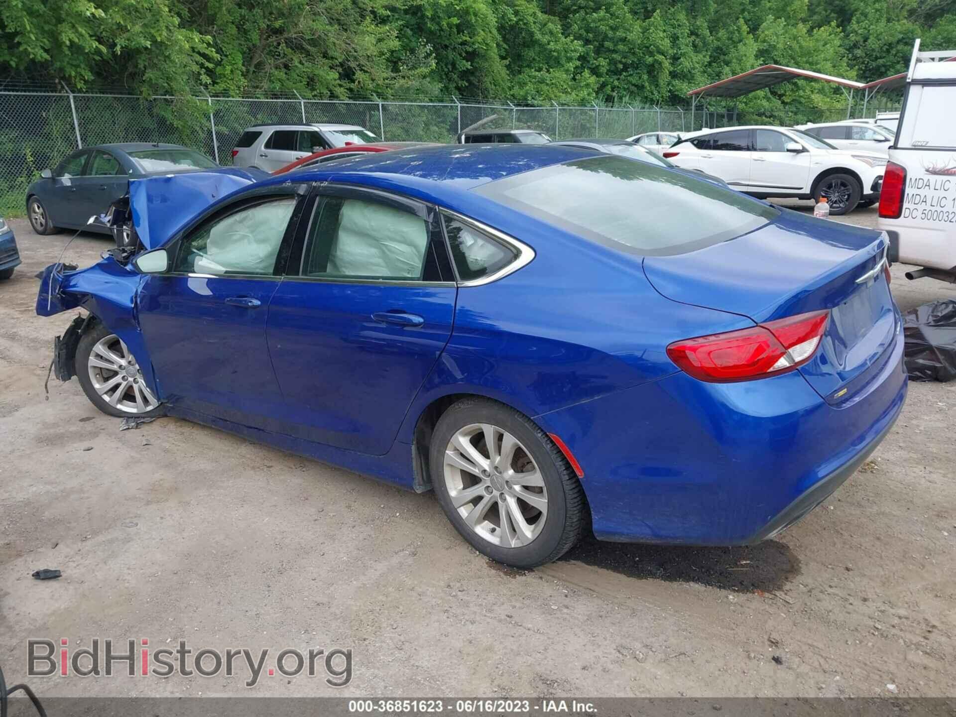 2016 CHRYSLER 200 - VIN: 1C3CCCAG6GN148477 - Фото 3