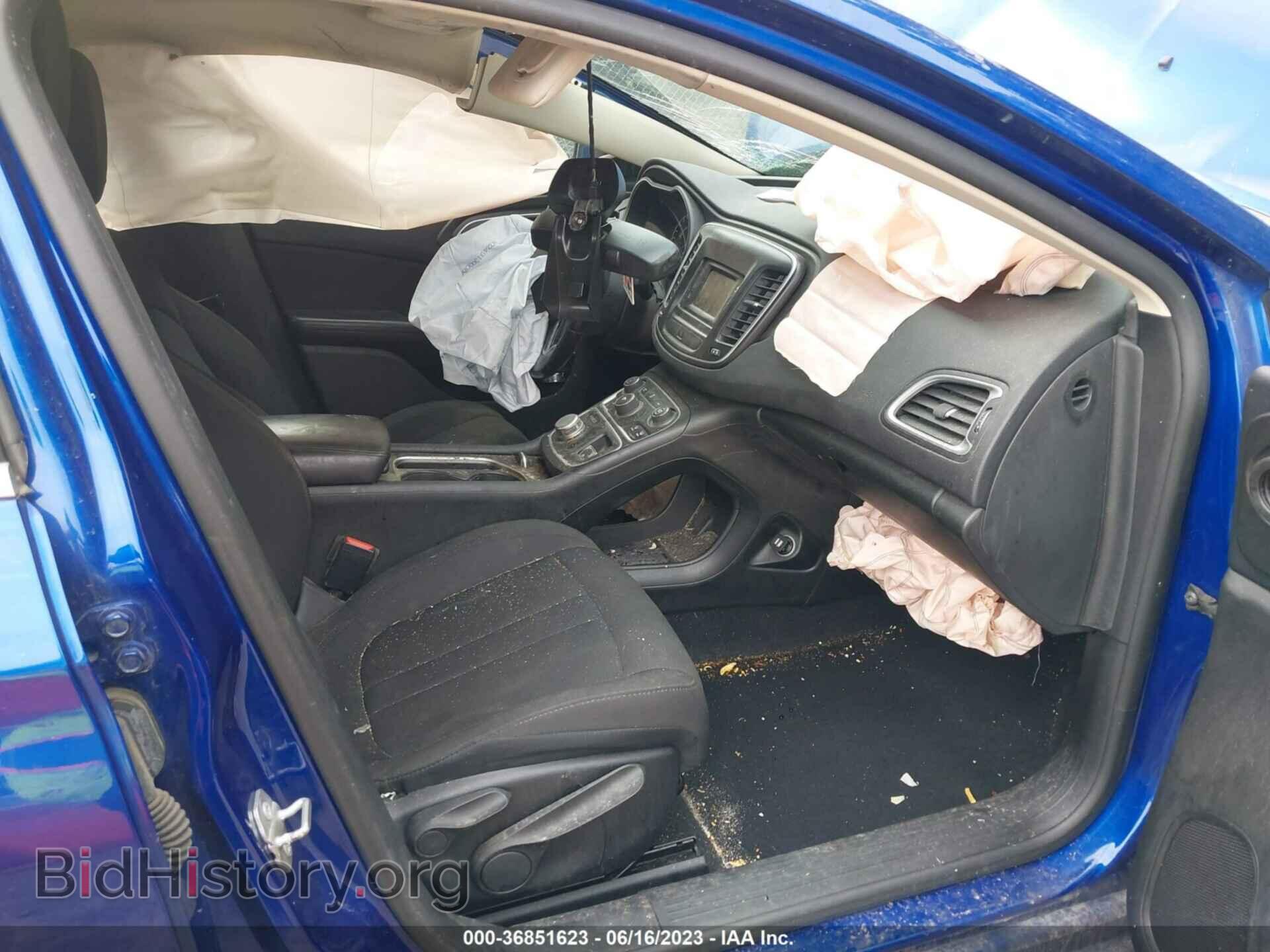 2016 CHRYSLER 200 - VIN: 1C3CCCAG6GN148477 - Фото 5