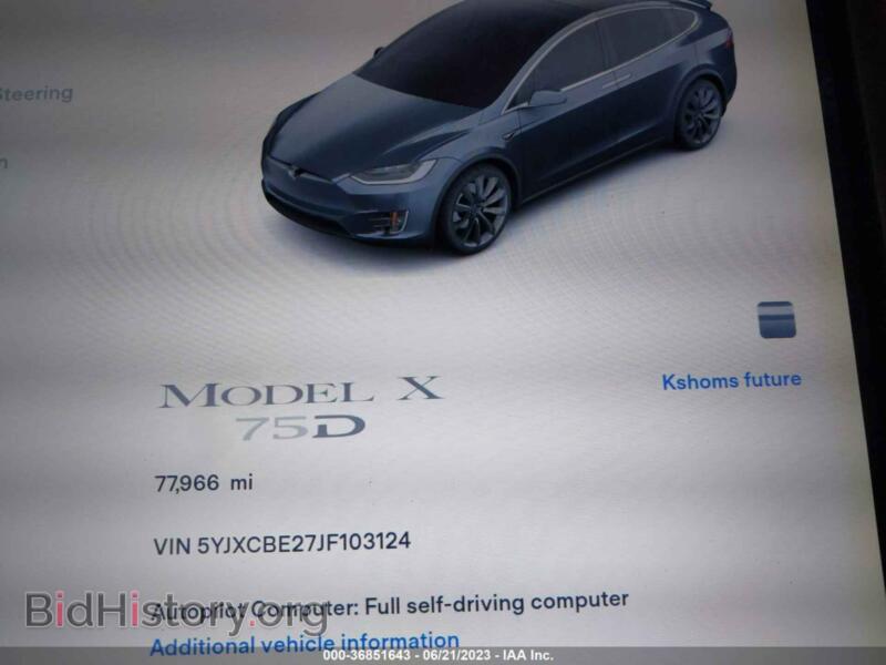 2018 Tesla MODEL X (VIN 5YJXCBE27JF103124) — фото 7 из 17