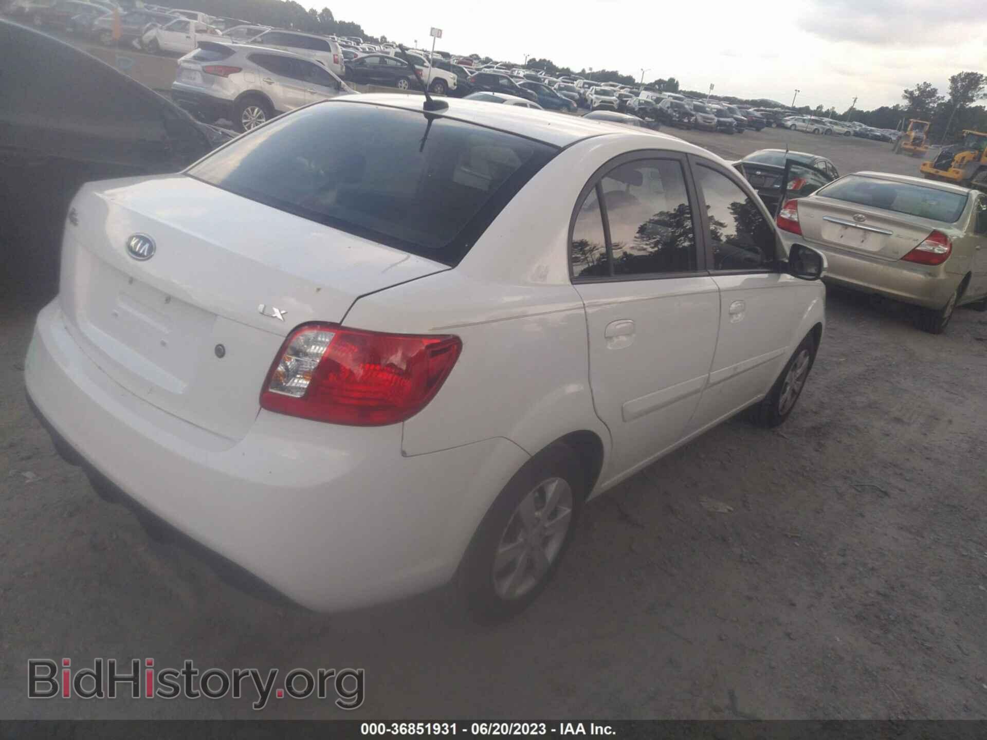 2011 KIA RIO - VIN: KNADH4A33B6714504 - Фото 4