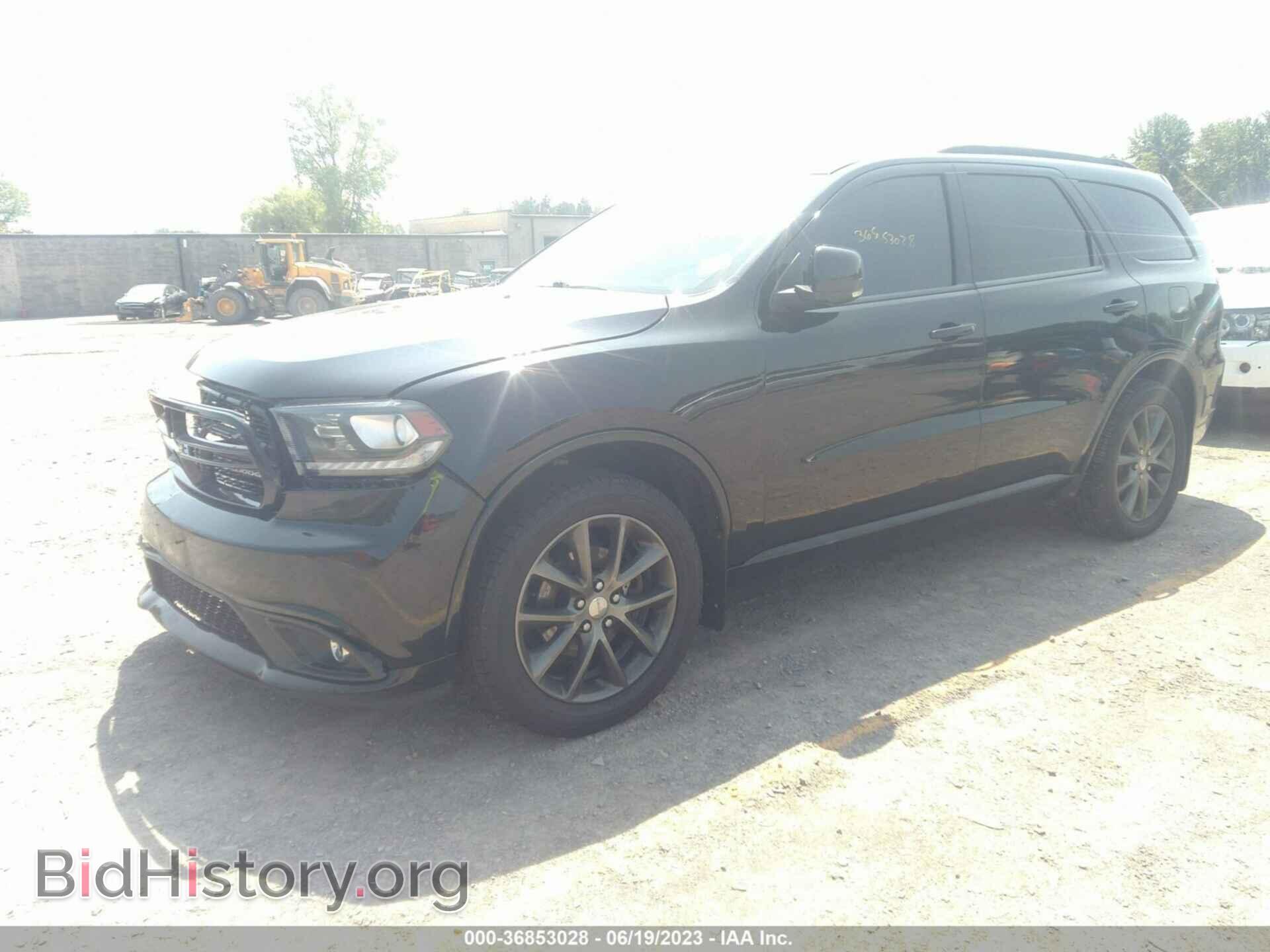 2017 DODGE DURANGO - VIN: 1C4RDJDG1HC817206 - Фото 2