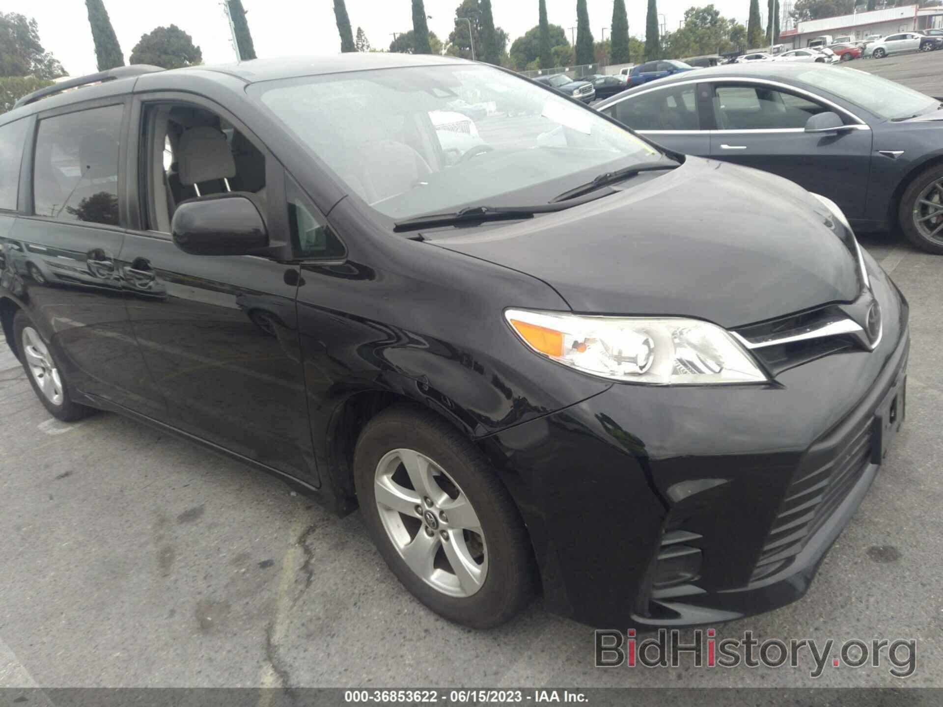 Photo 5TDKZ3DC3KS004581 - TOYOTA SIENNA 2019