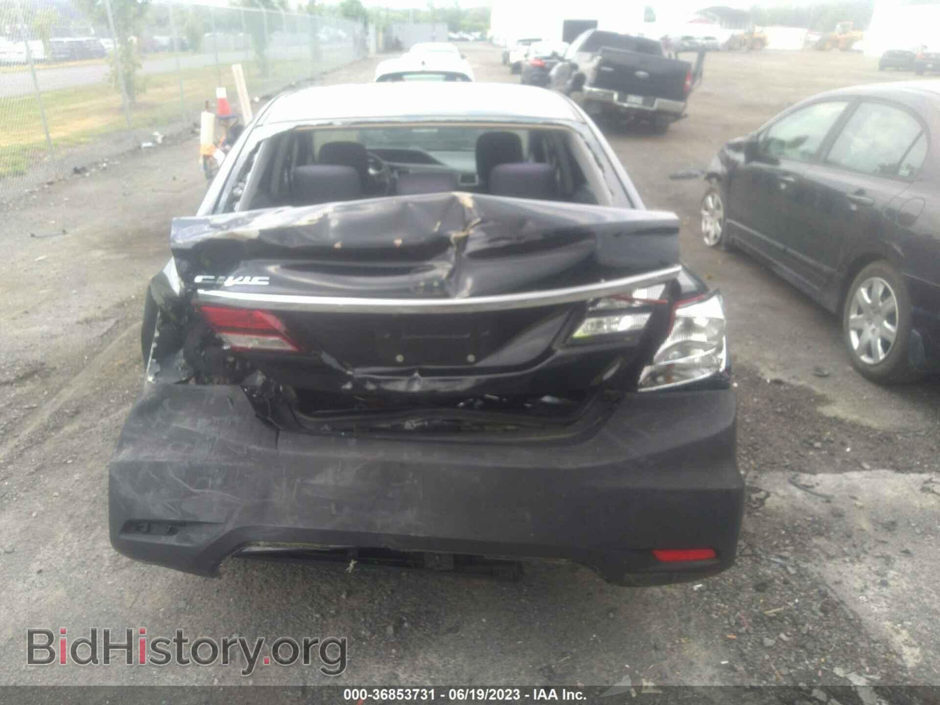 2015 HONDA CIVIC - VIN: 19XFB2F56FE218169 - Фото 6