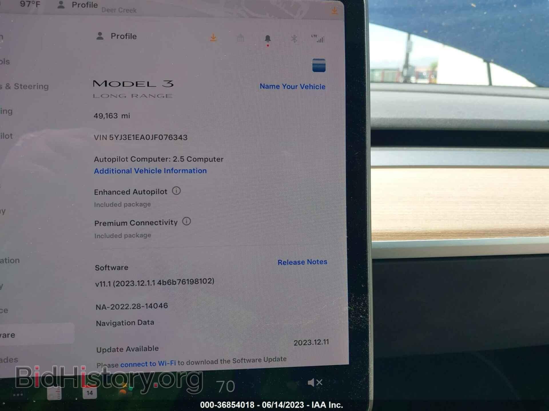 2018 TESLA MODEL 3 - VIN: 5YJ3E1EA0JF076343 - Photo 7