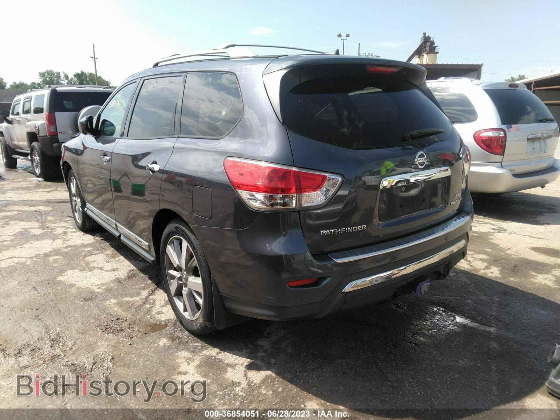 2014 NISSAN PATHFINDER - VIN: 5N1AR2MM2EC676521 - Фото 3