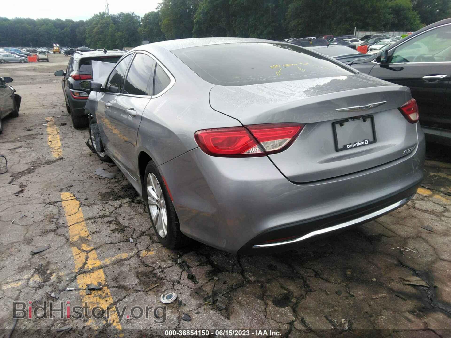 2016 CHRYSLER 200 - VIN: 1C3CCCAB7GN116819 - Фото 3