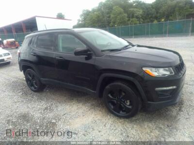 2020 Jeep COMPASS Altitude, черный — VIN 3C4NJDBB0LT148701, IAAI
