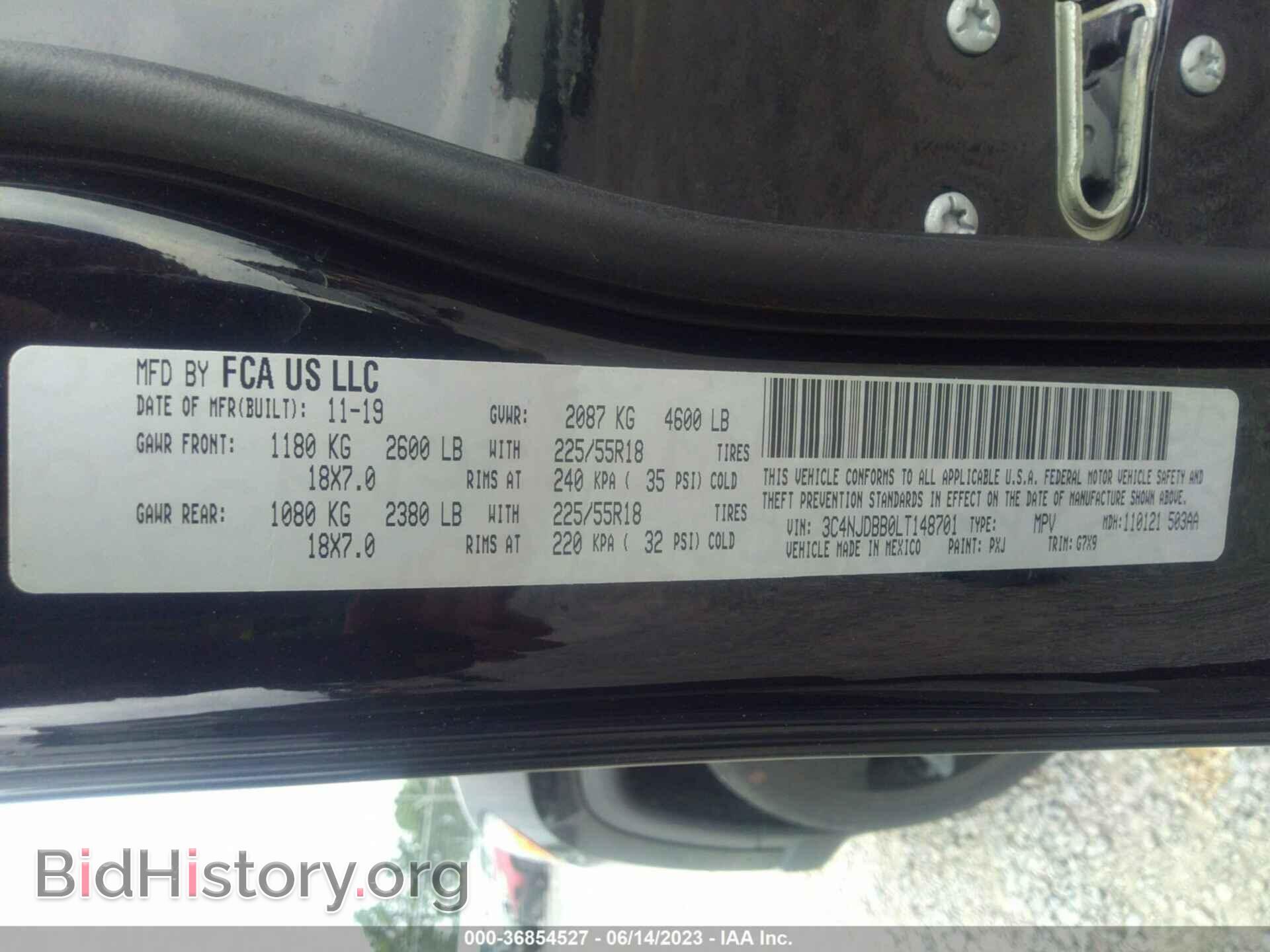 2020 JEEP COMPASS - VIN: 3C4NJDBB0LT148701 - Photo 9