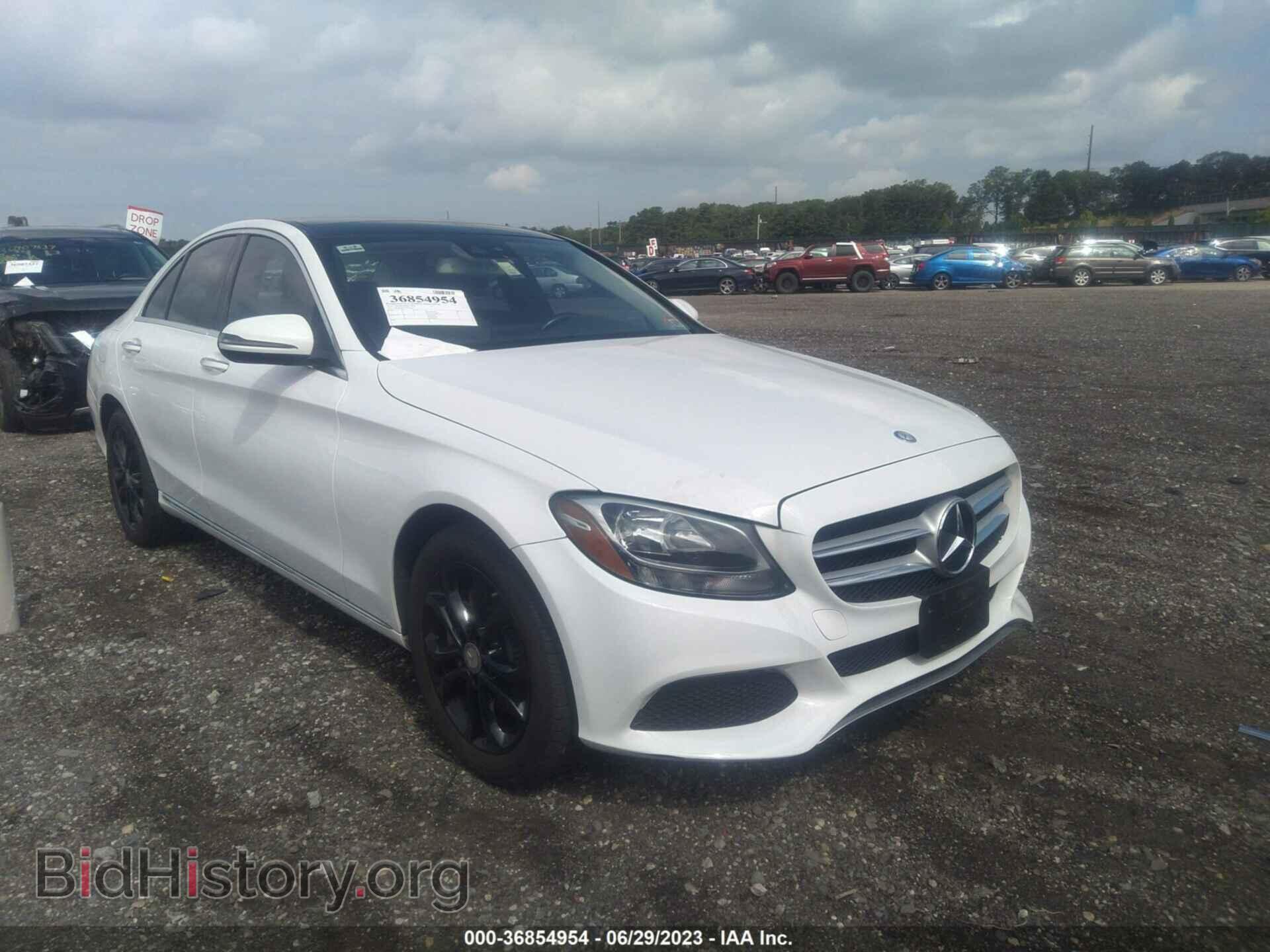 Фотография WDDWF4KB4GR163034 - MERCEDES-BENZ C-CLASS 2016