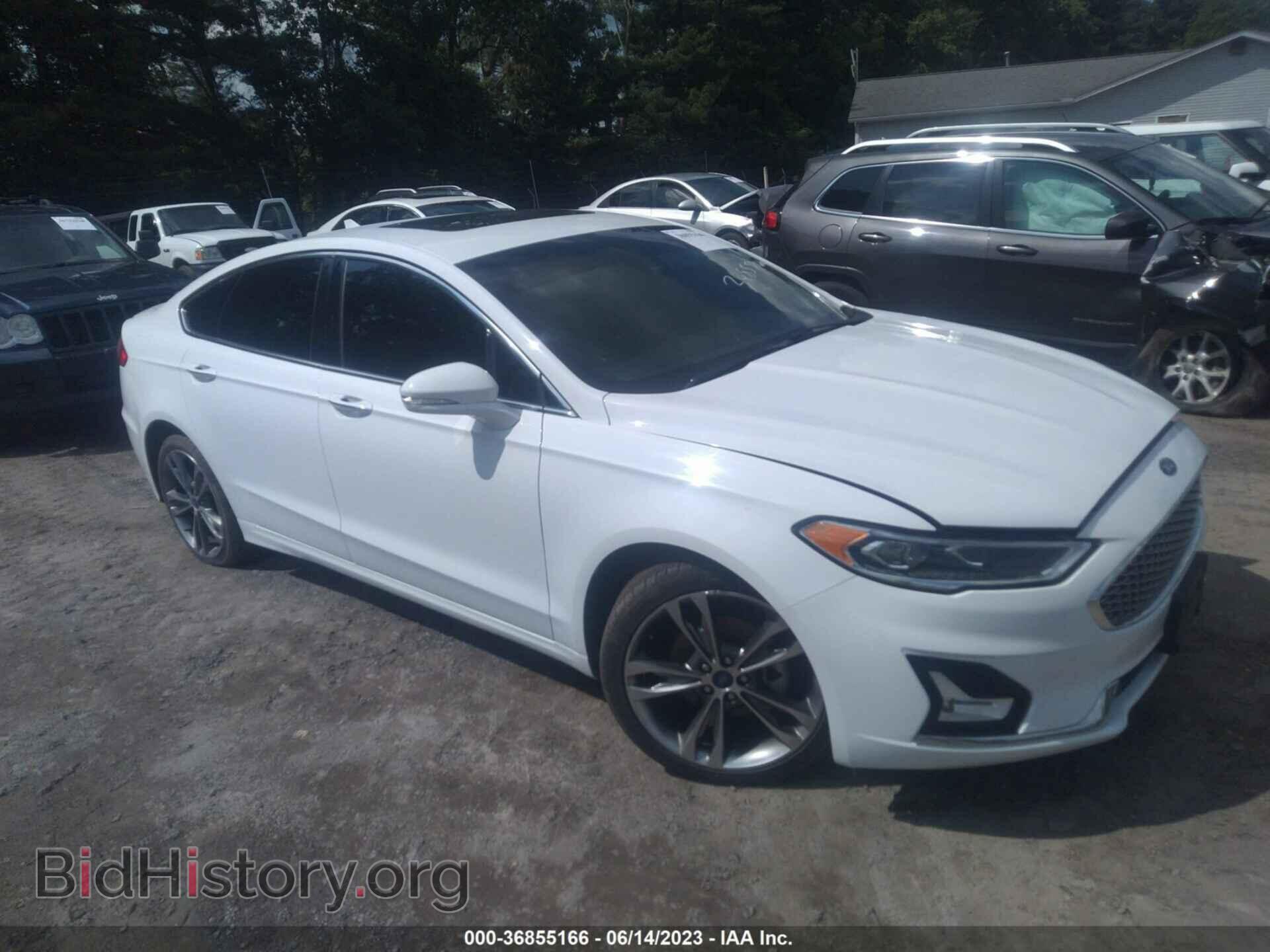Photo 3FA6P0K97LR151784 - FORD FUSION 2020