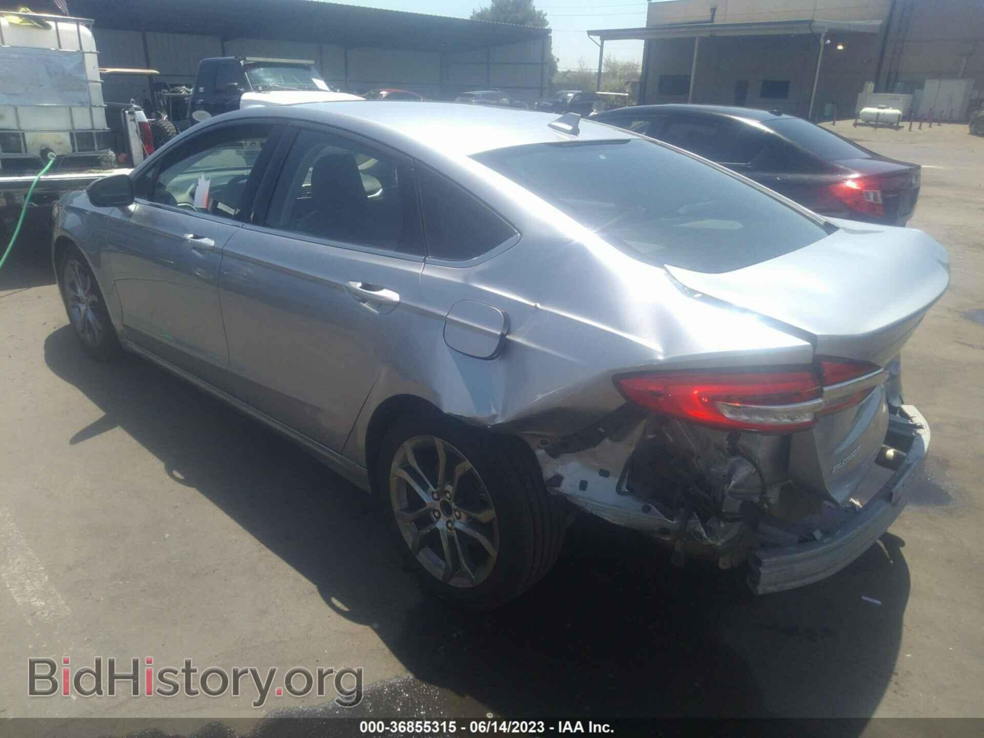 2020 FORD FUSION - VIN: 3FA6P0CD6LR177344 - Фото 3