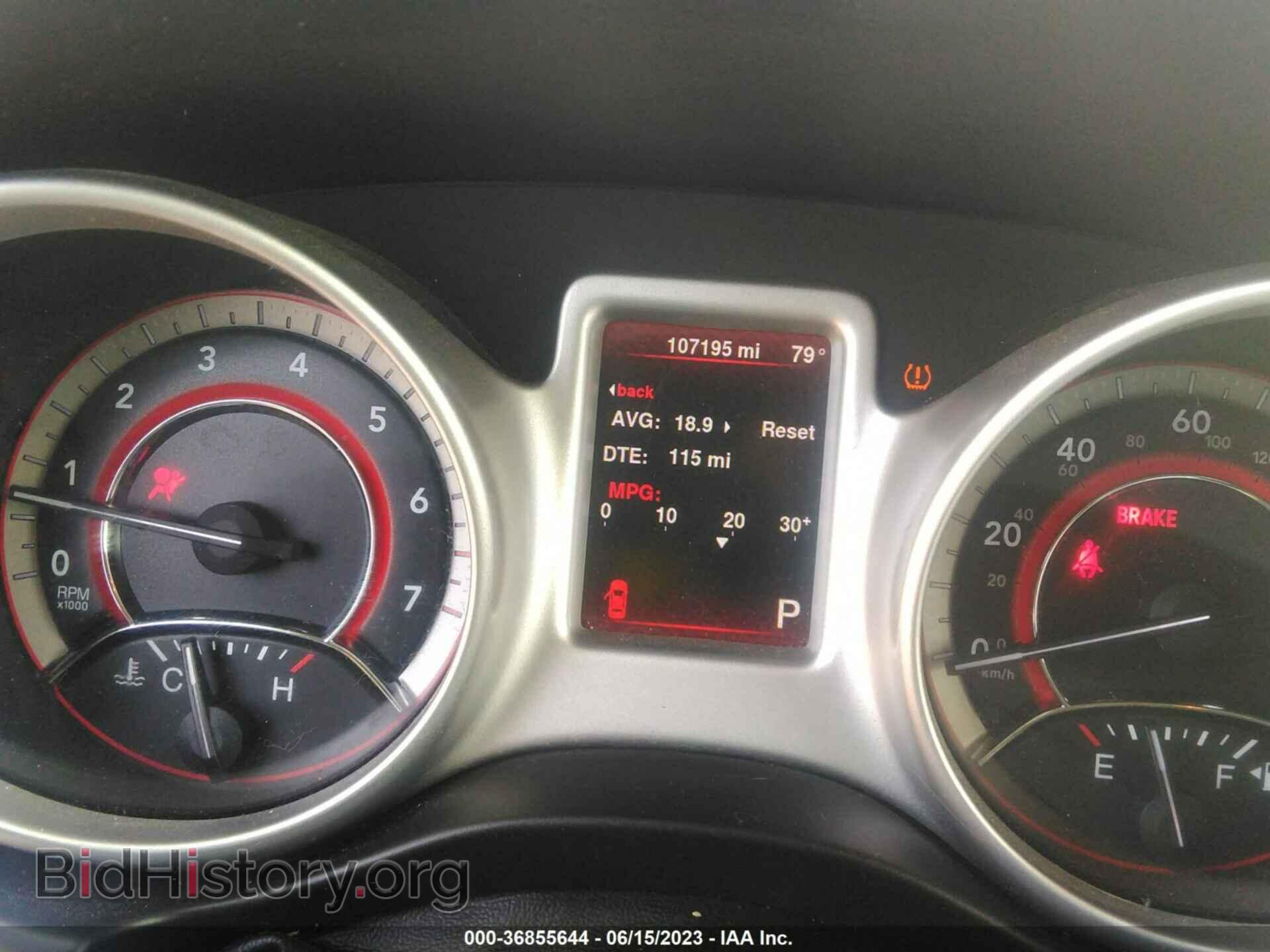 2015 DODGE JOURNEY - VIN: 3C4PDCBG4FT722517 - Фото 7