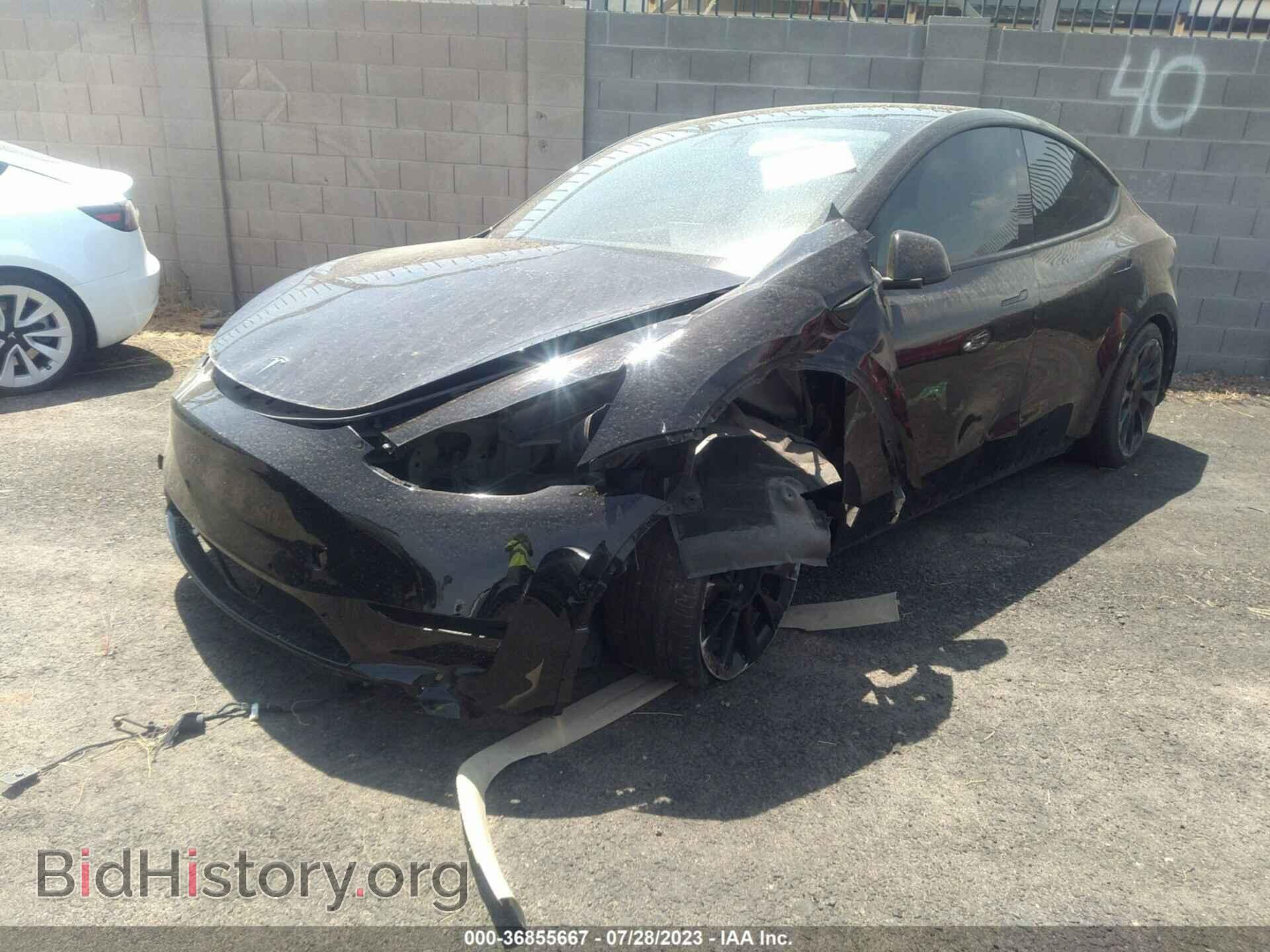 2021 TESLA MODEL Y - VIN: 5YJYGDEE0MF098142 - Photo 2