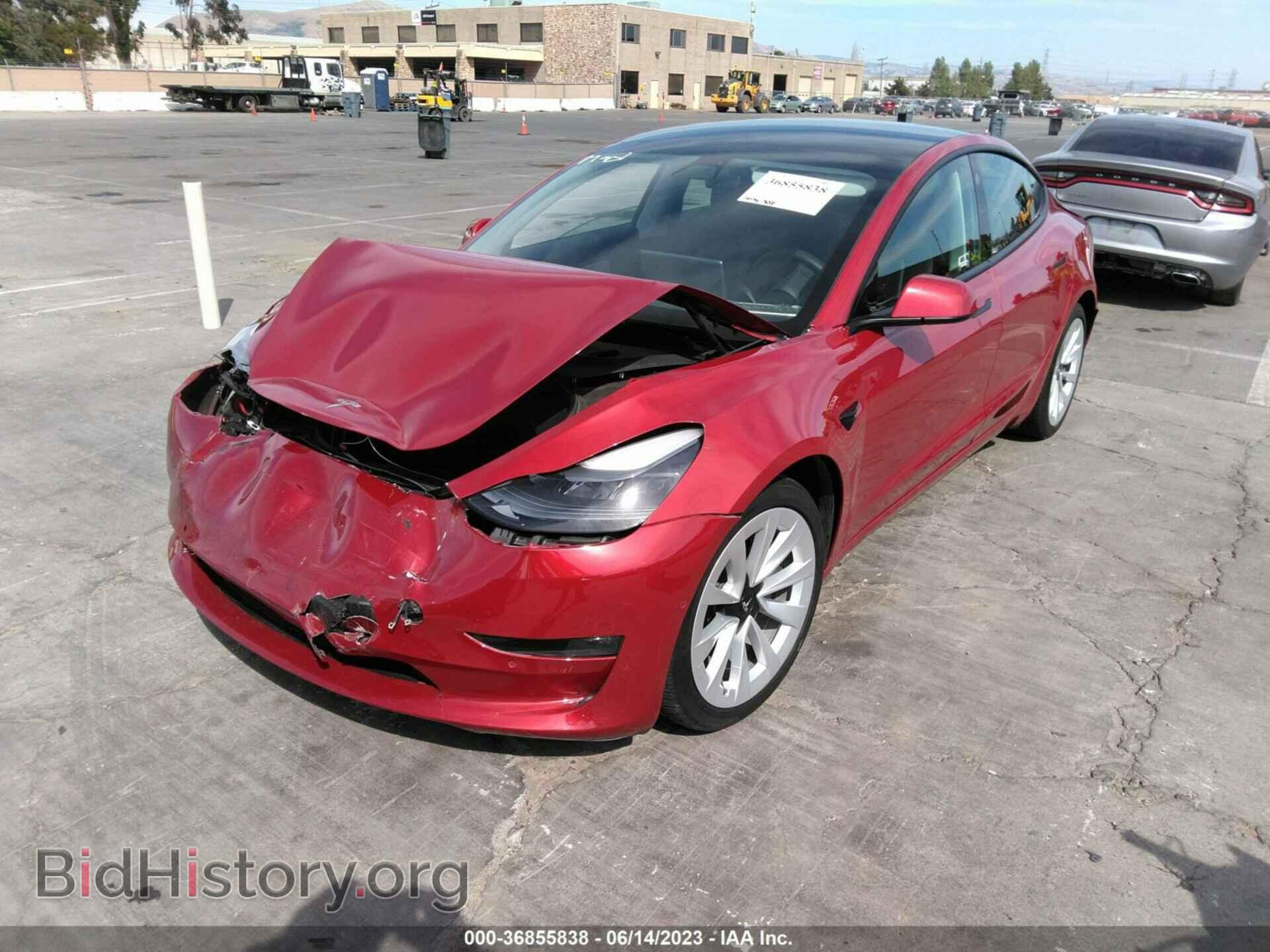 2021 TESLA MODEL 3 - VIN: 5YJ3E1EB5MF927405 - Photo 2