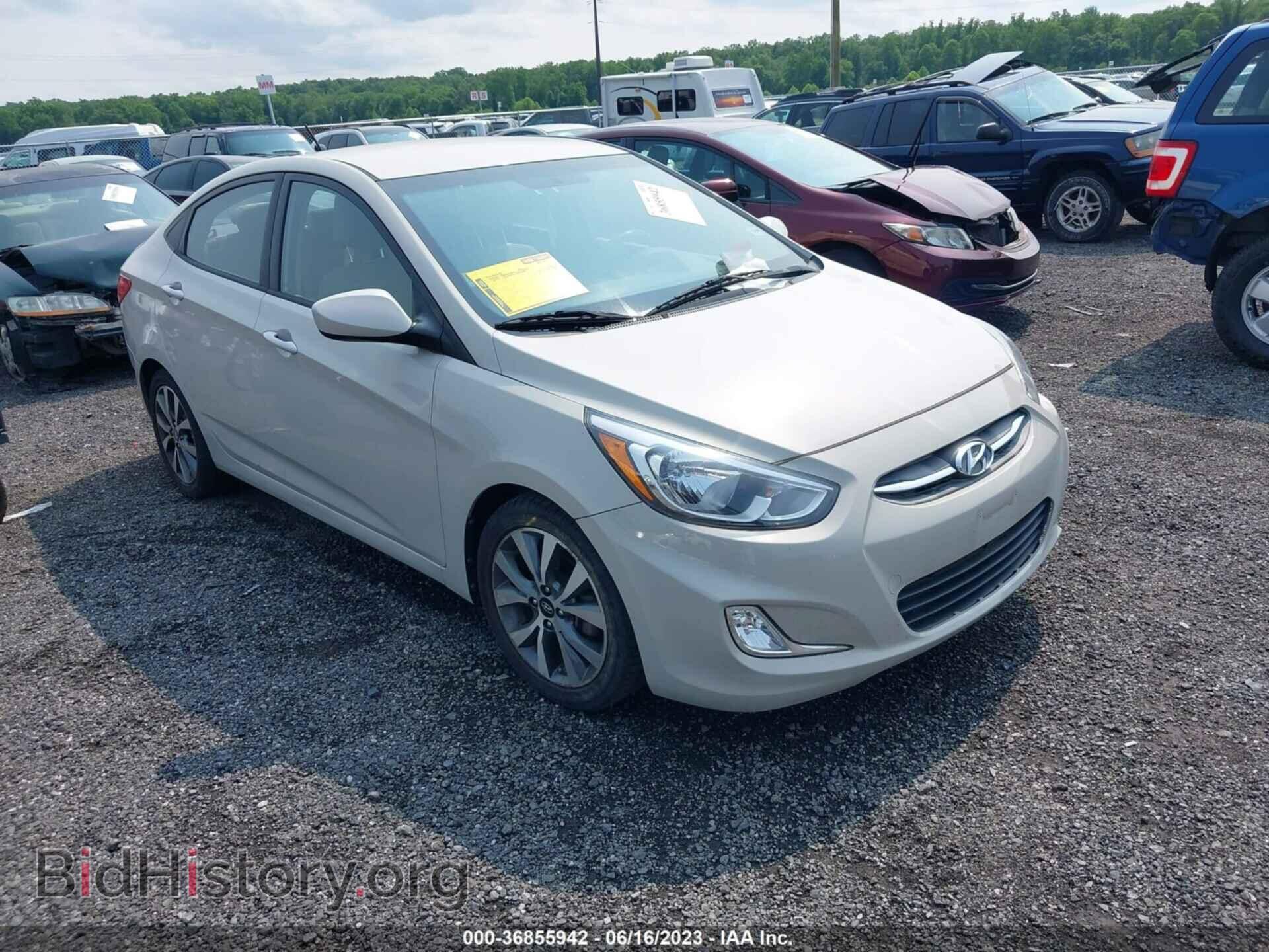 Photo KMHCT4AEXGU061697 - HYUNDAI ACCENT 2016