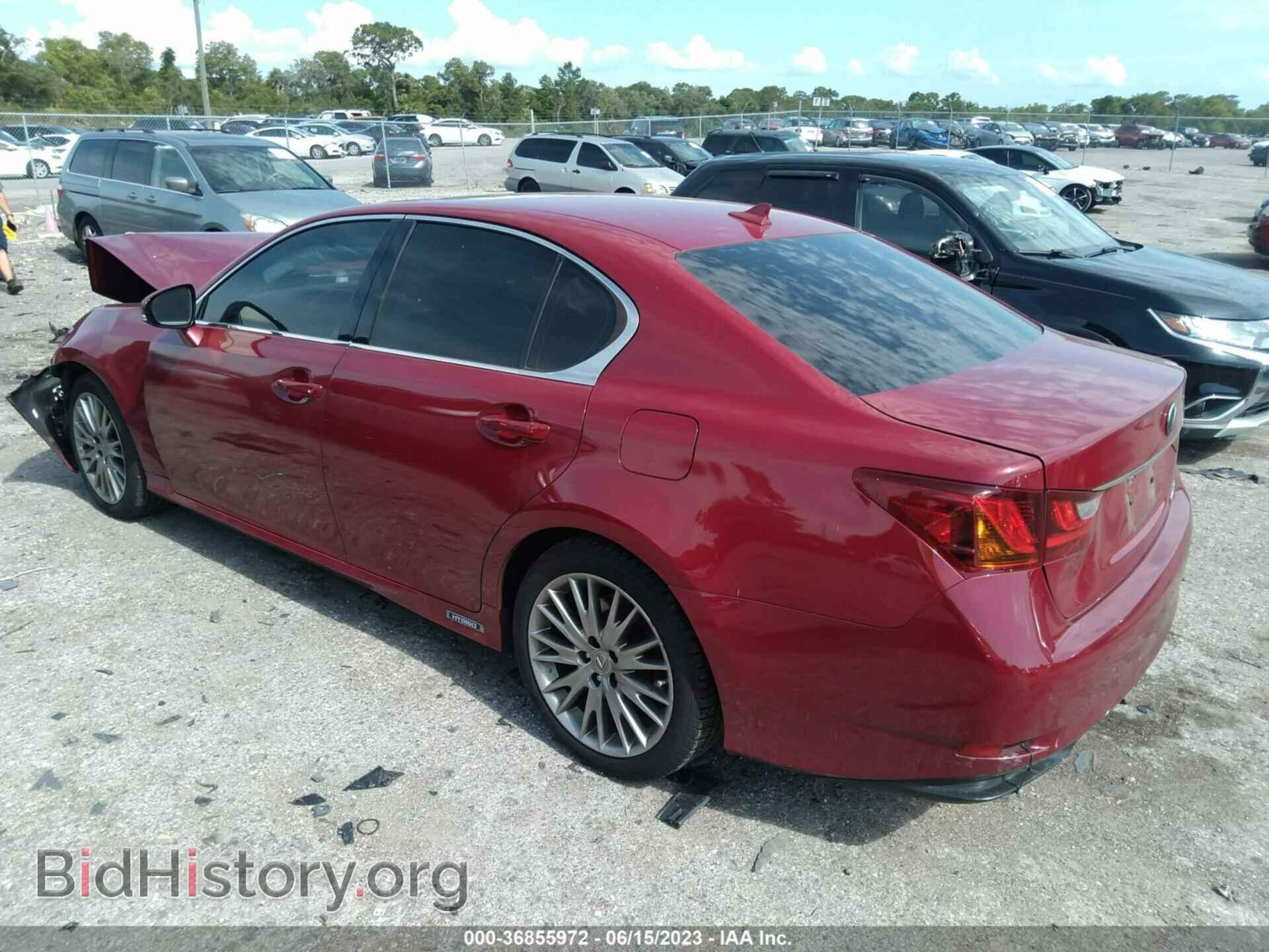 2014 LEXUS GS 450H - VIN: JTHBS1BL4E5006523 - Фото 3