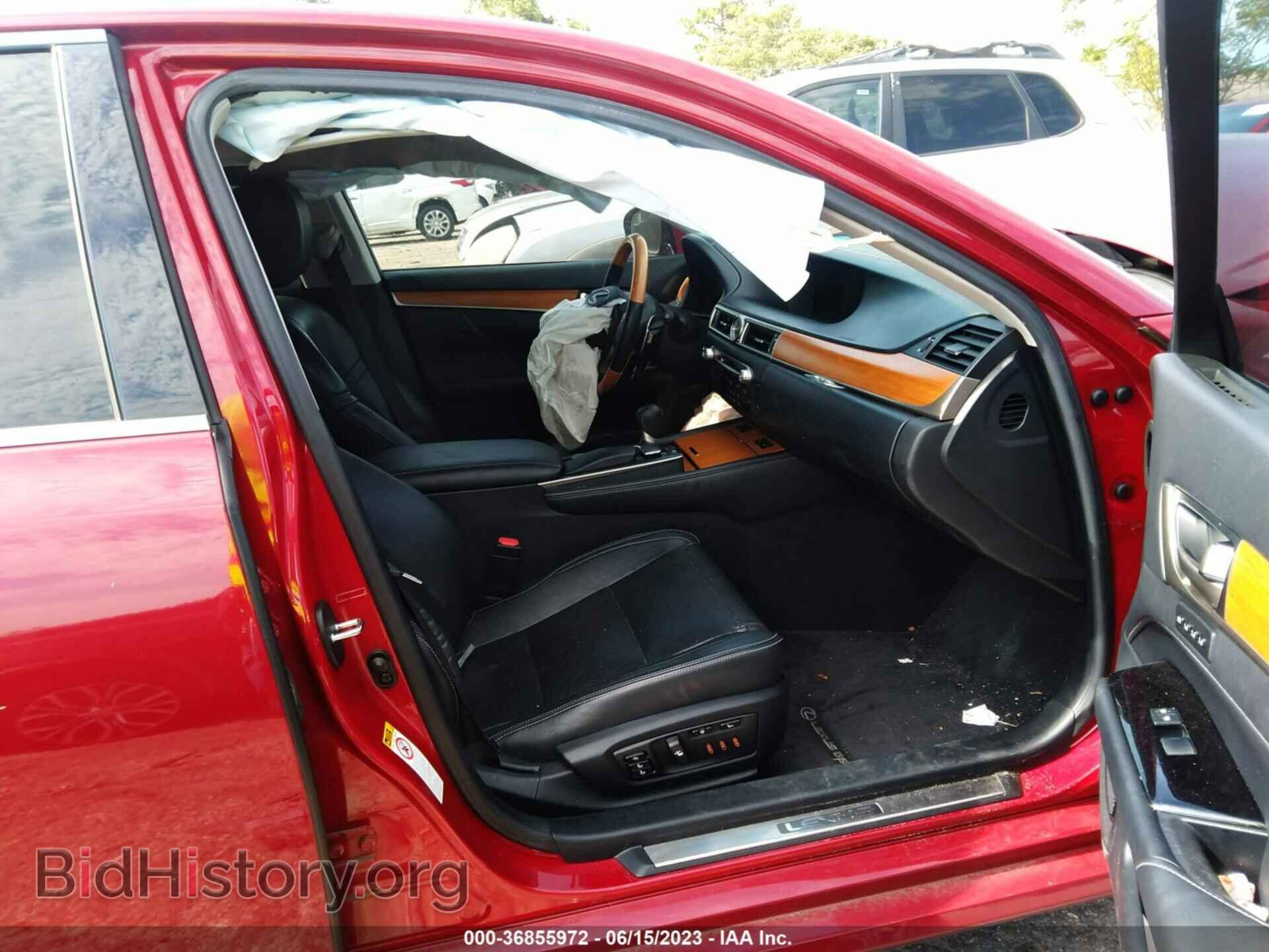 2014 LEXUS GS 450H - VIN: JTHBS1BL4E5006523 - Фото 5