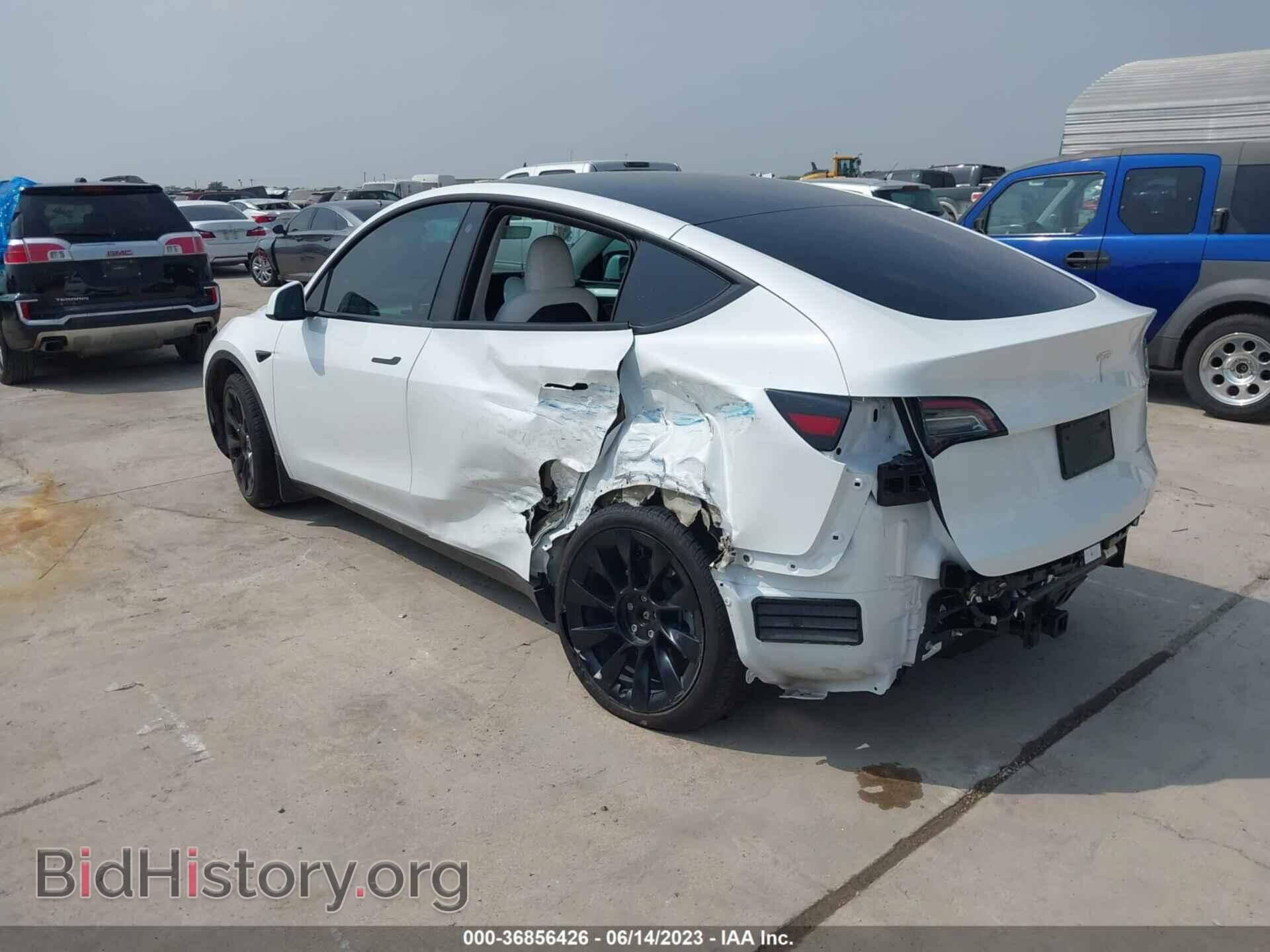 2023 TESLA MODEL Y - VIN: 7SAYGDEEXPF607483 - Фото 3