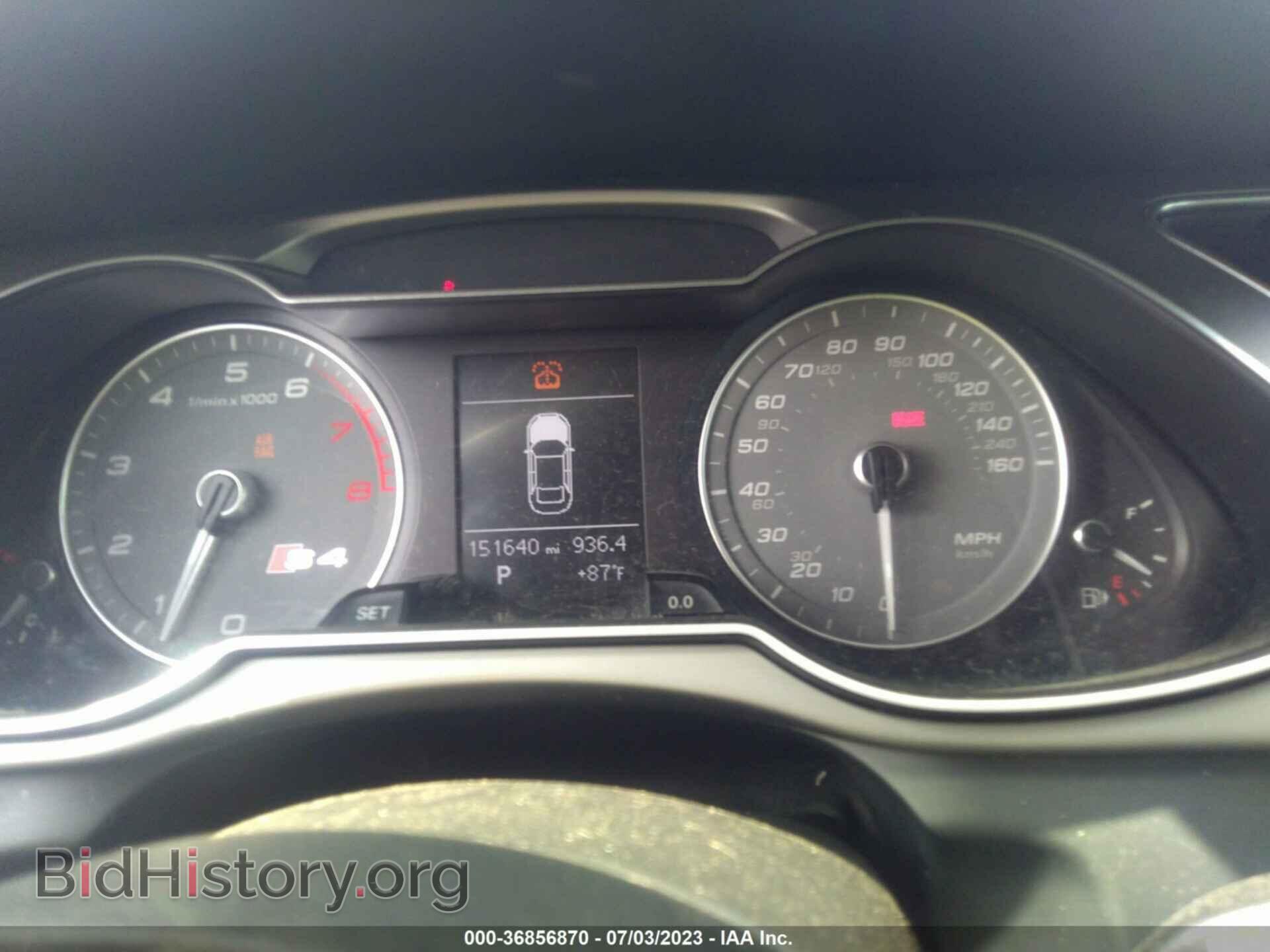 2013 AUDI S4 - VIN: WAUBGAFL5DA099083 - Фото 7