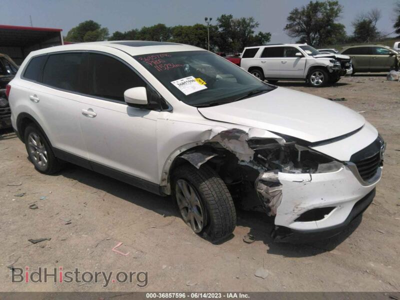 2014 Mazda CX-9 Touring (VIN JM3TB2CA4E0430104) — photo 1 of 11, IAAI, damage: front end