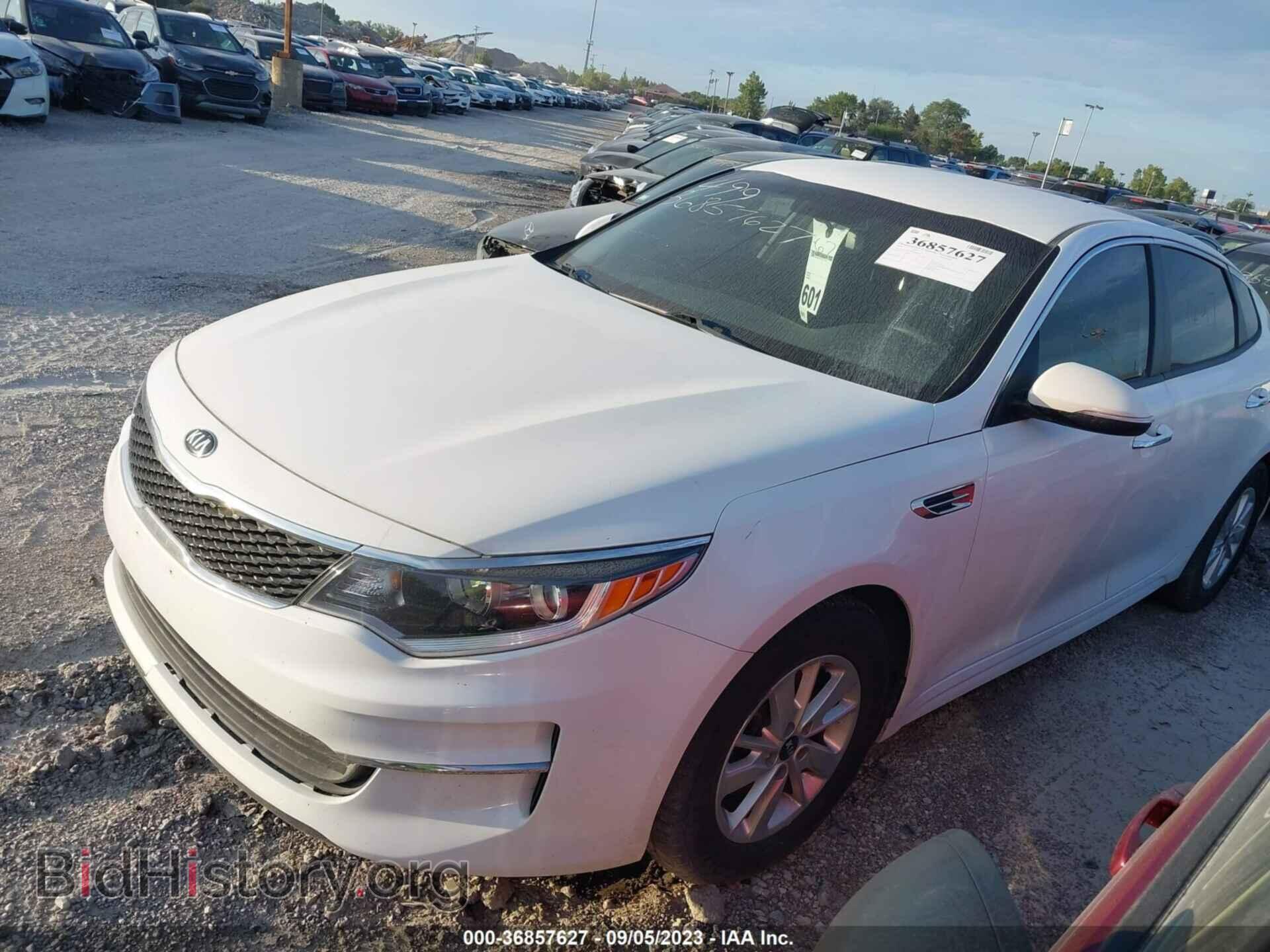 2018 KIA OPTIMA - VIN: 5XXGT4L37JG182623 - Фото 2