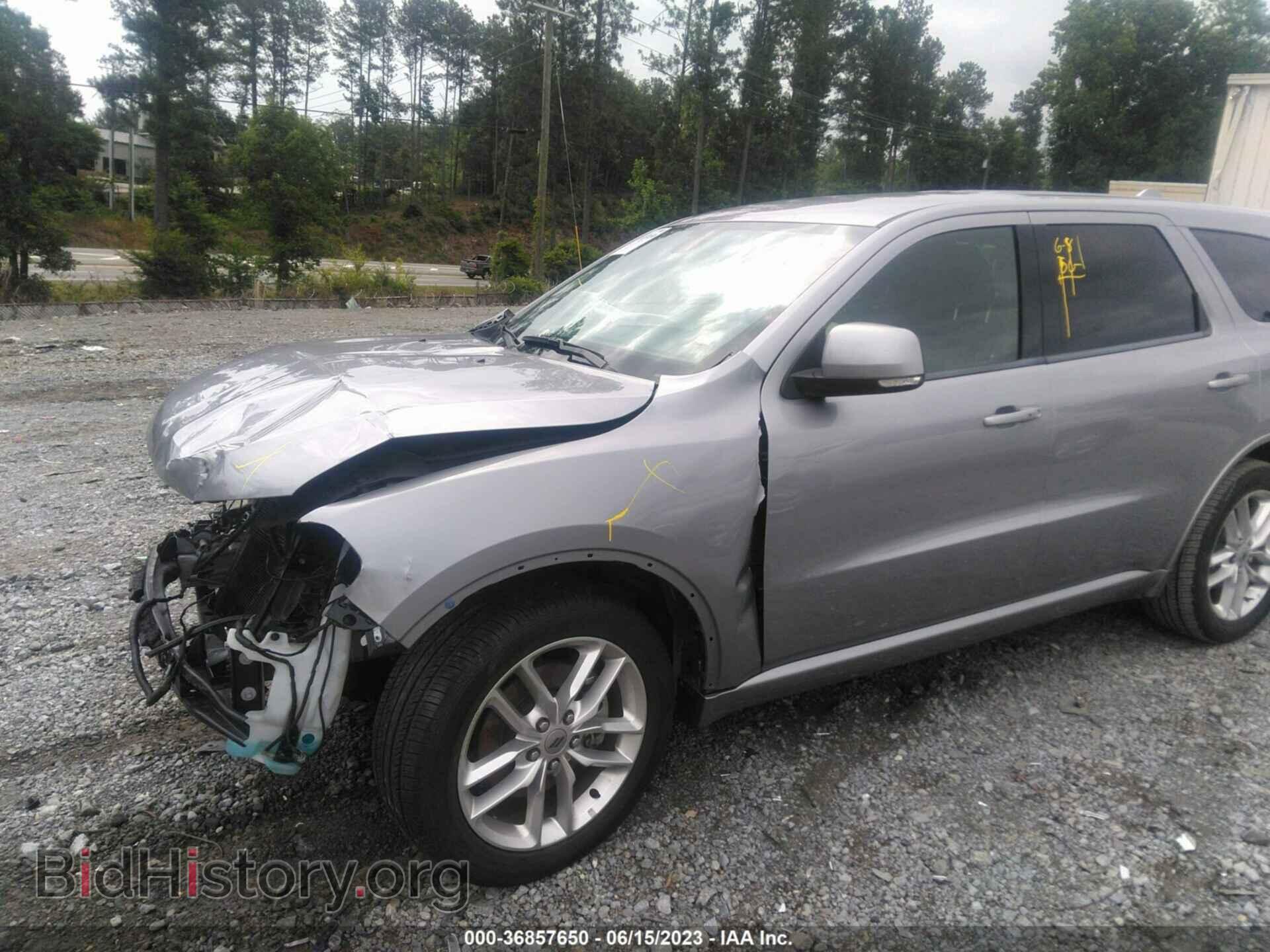 2021 DODGE DURANGO - VIN: 1C4RDHDG8MC608080 - Фото 2