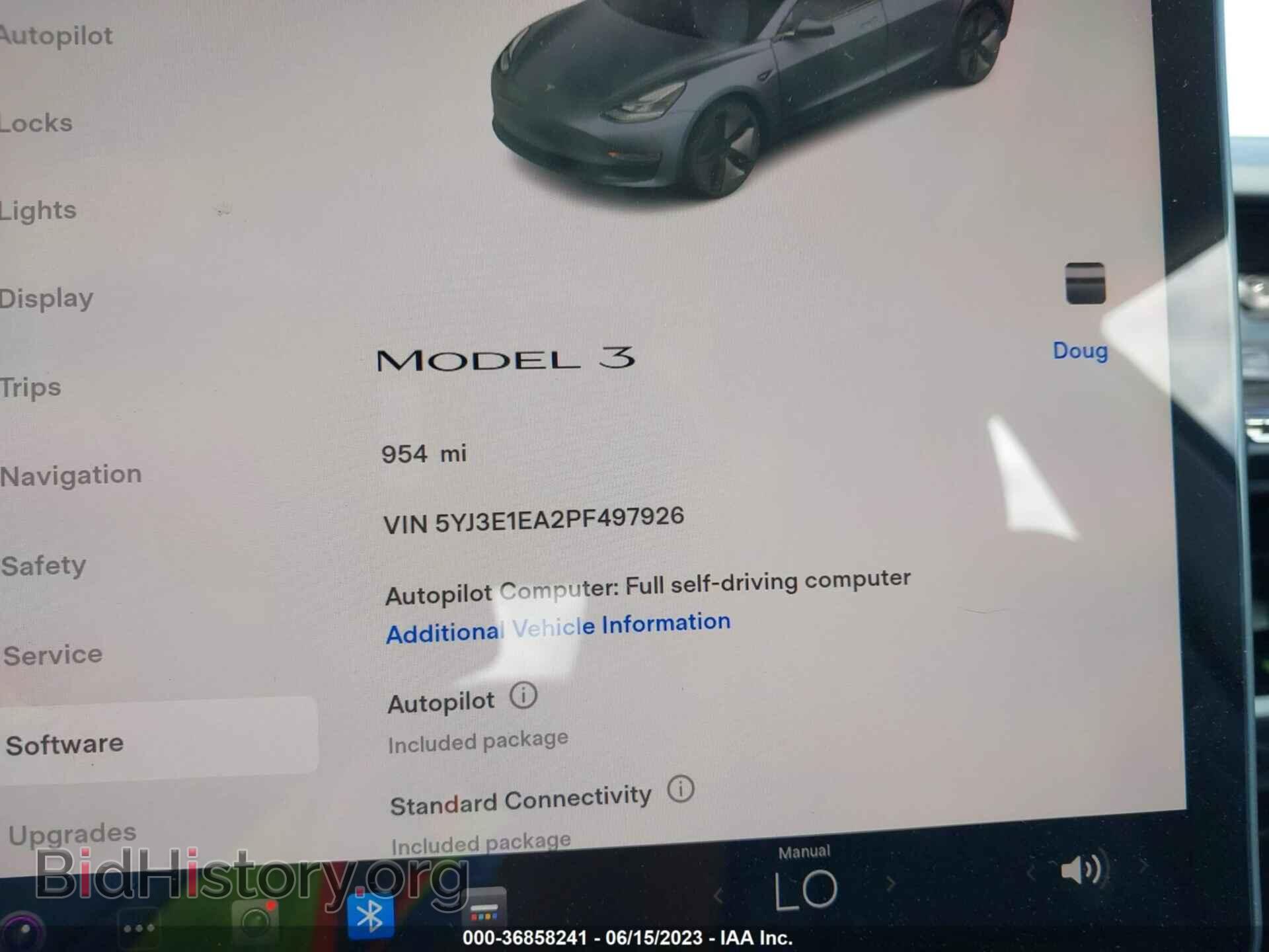 2023 TESLA MODEL 3 - VIN: 5YJ3E1EA2PF497926 - Photo 7