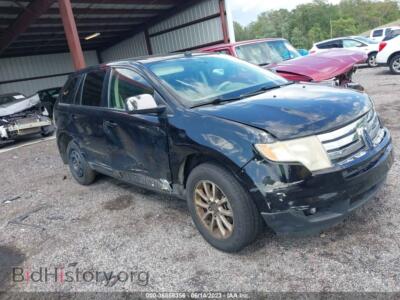 2007 Ford EDGE SEL Plus, black — VIN 2FMDK49C87BA80118, IAAI