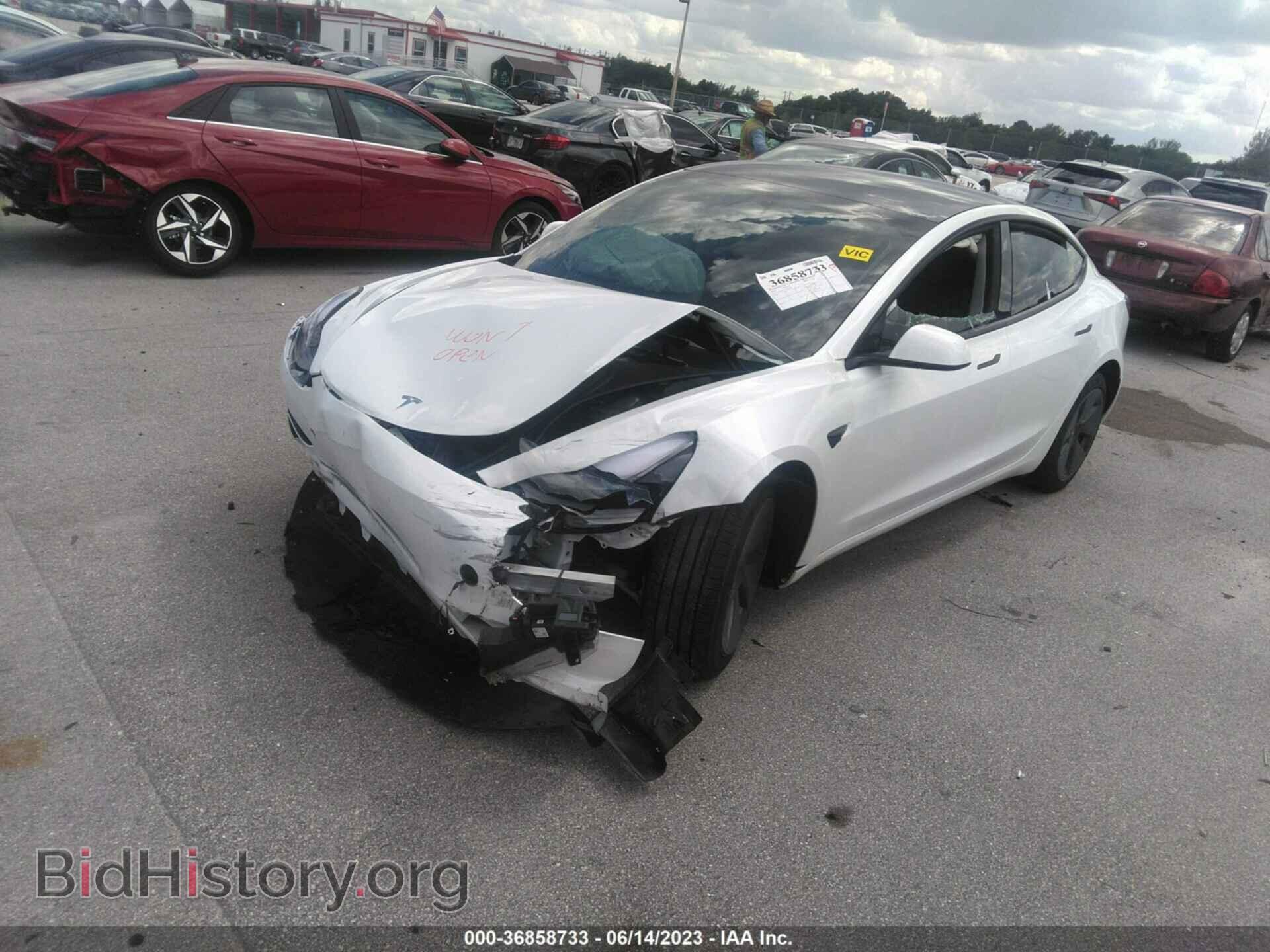 2023 TESLA MODEL 3 - VIN: 5YJ3E1EA3PF426668 - Фото 2