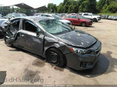 2019 Subaru IMPREZA, серый — VIN 4S3GKAA68K1604247, IAAI