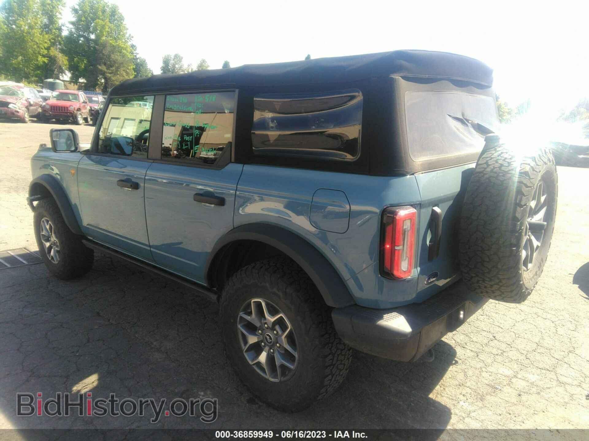 2021 FORD BRONCO - VIN: 1FMEE5DH8MLA68535 - Фото 3