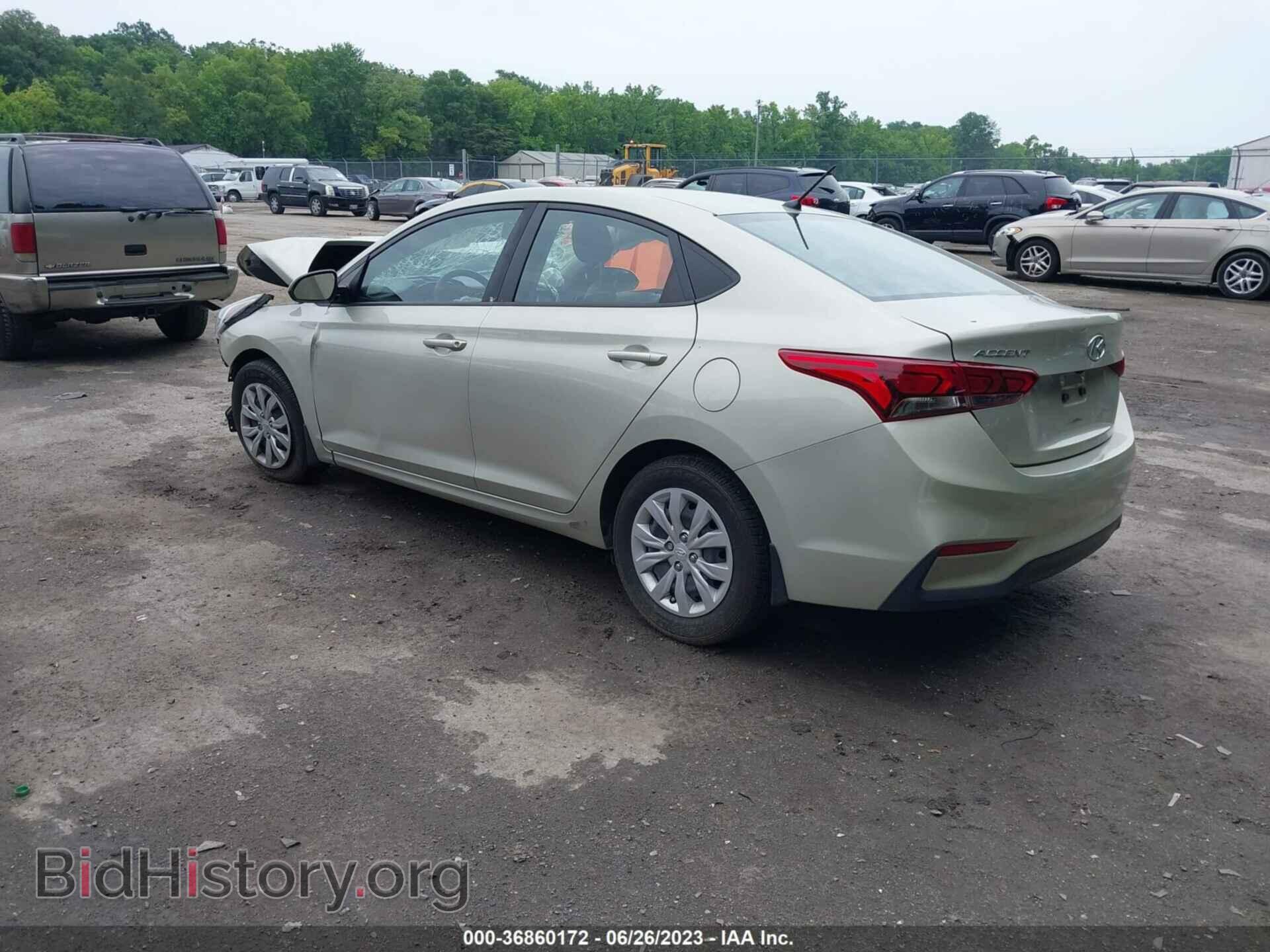 2019 HYUNDAI ACCENT - VIN: 3KPC24A38KE088362 - Фото 3