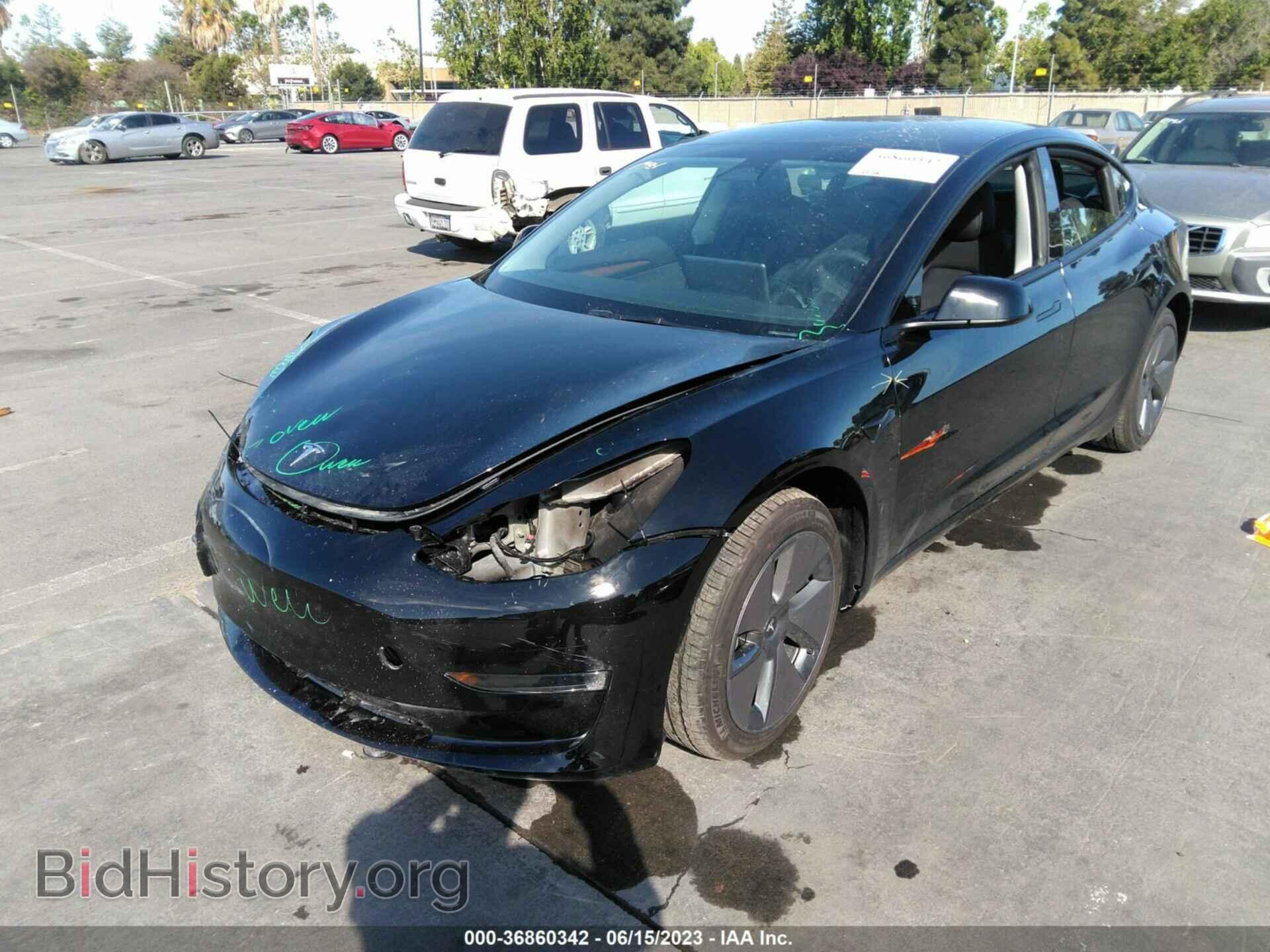 2023 TESLA MODEL 3 - VIN: 5YJ3E1EA7PF485206 - Фото 2