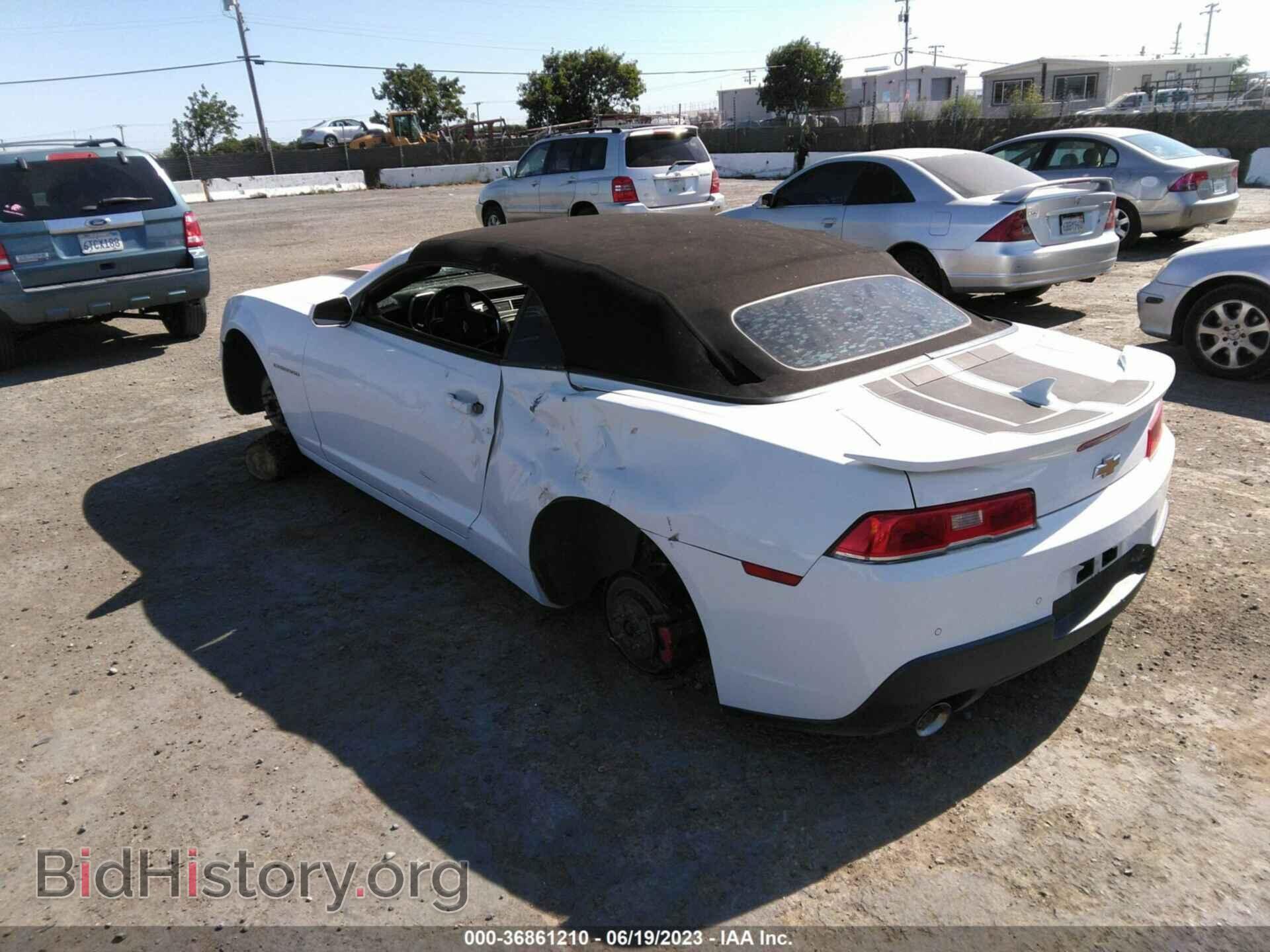 2015 CHEVROLET CAMARO - VIN: 2G1FD3D33F9105286 - Фото 3