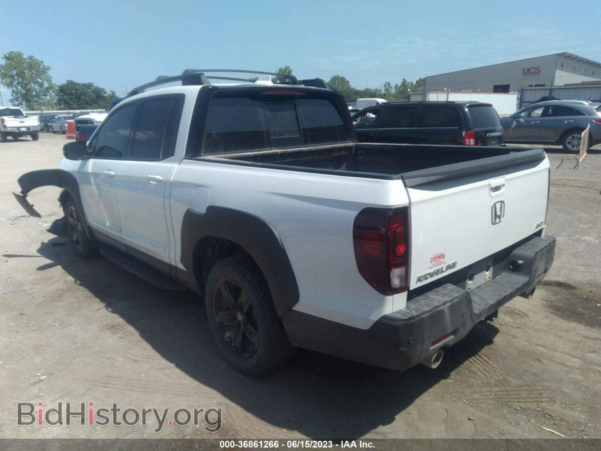 2022 HONDA RIDGELINE - VIN: 5FPYK3F85NB000197 - Фото 3