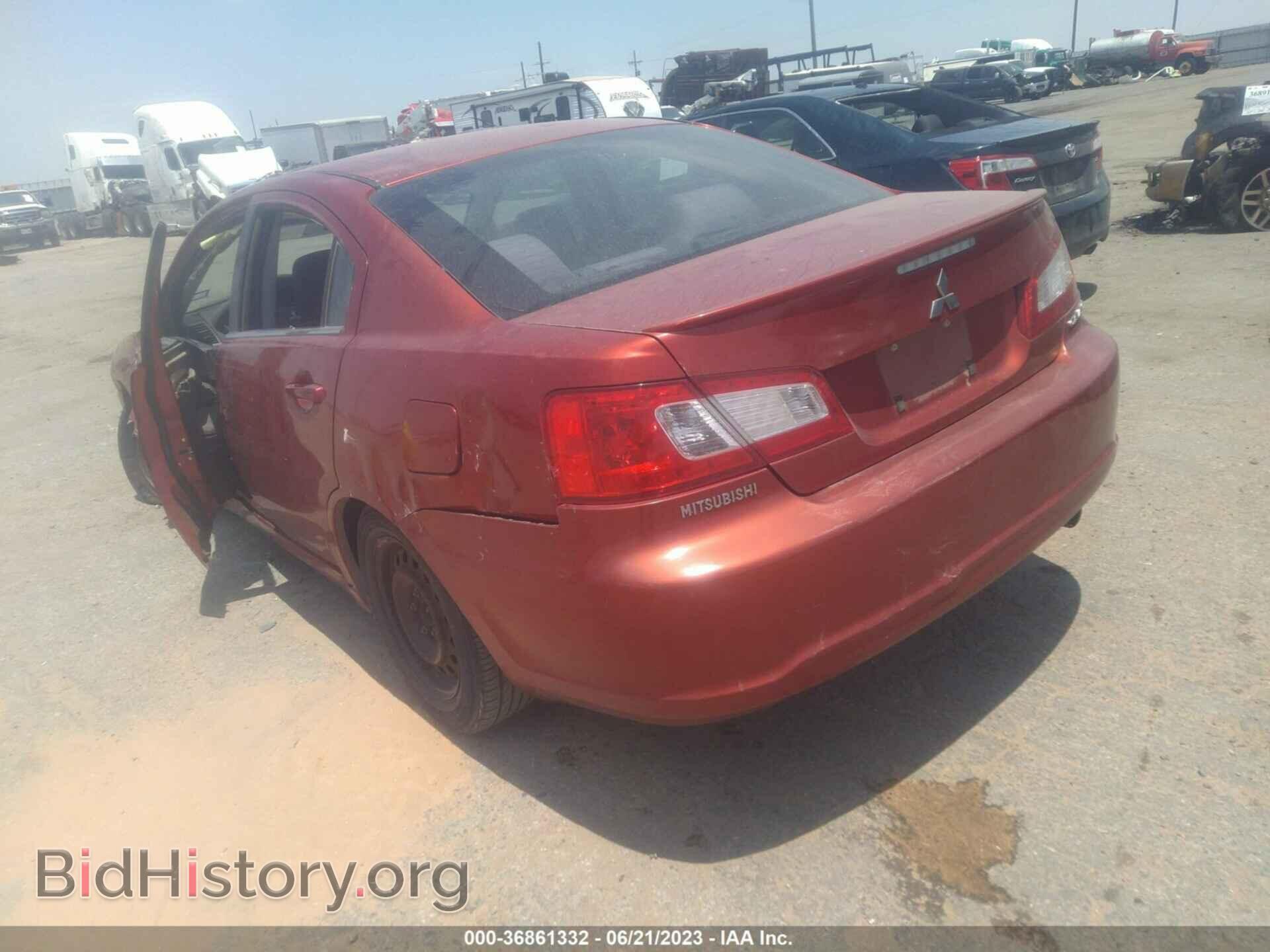 2012 MITSUBISHI GALANT - VIN: 4A32B3FF4CE022460 - Фото 3