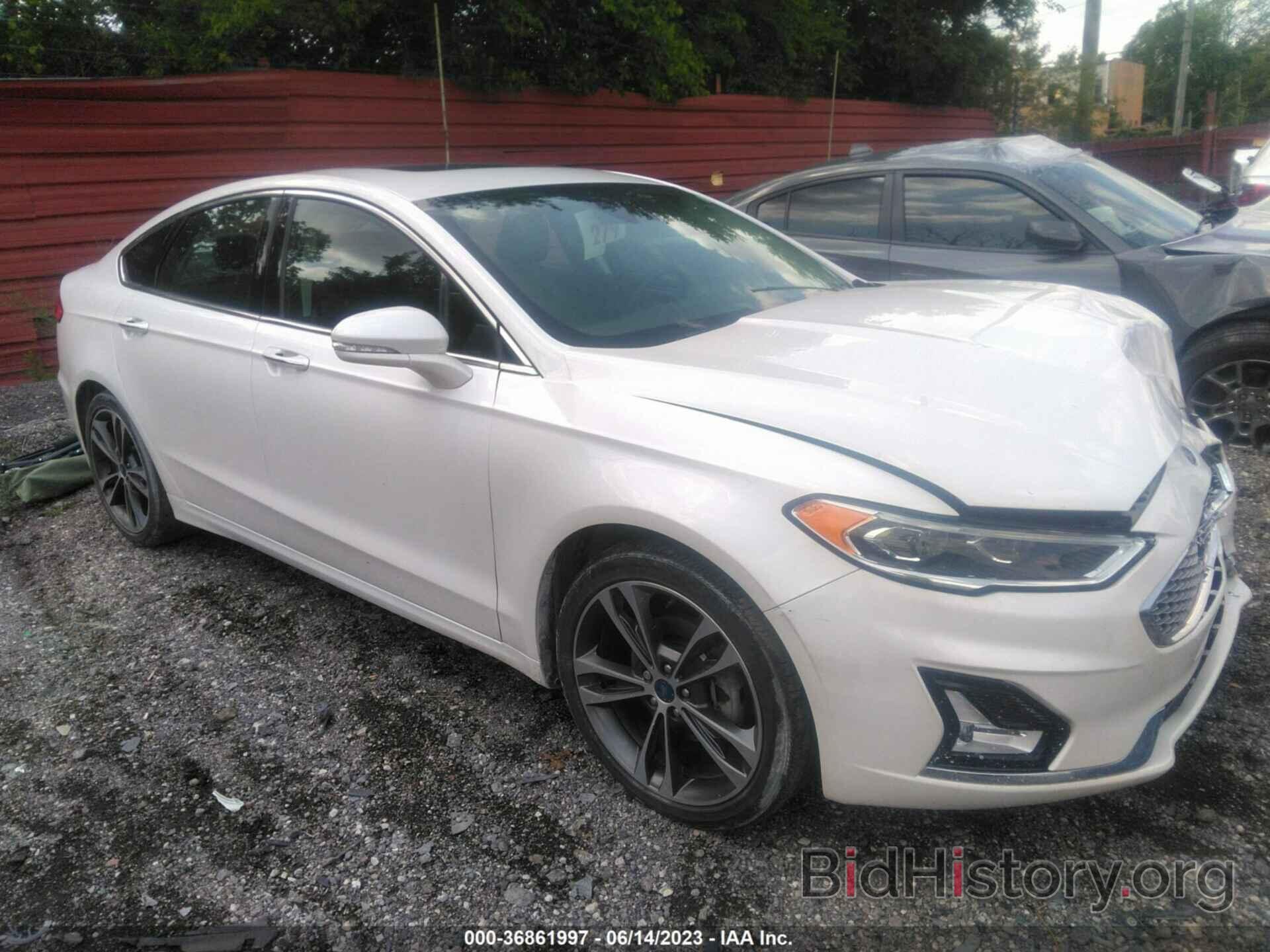 Photo 3FA6P0D93LR109447 - FORD FUSION 2020