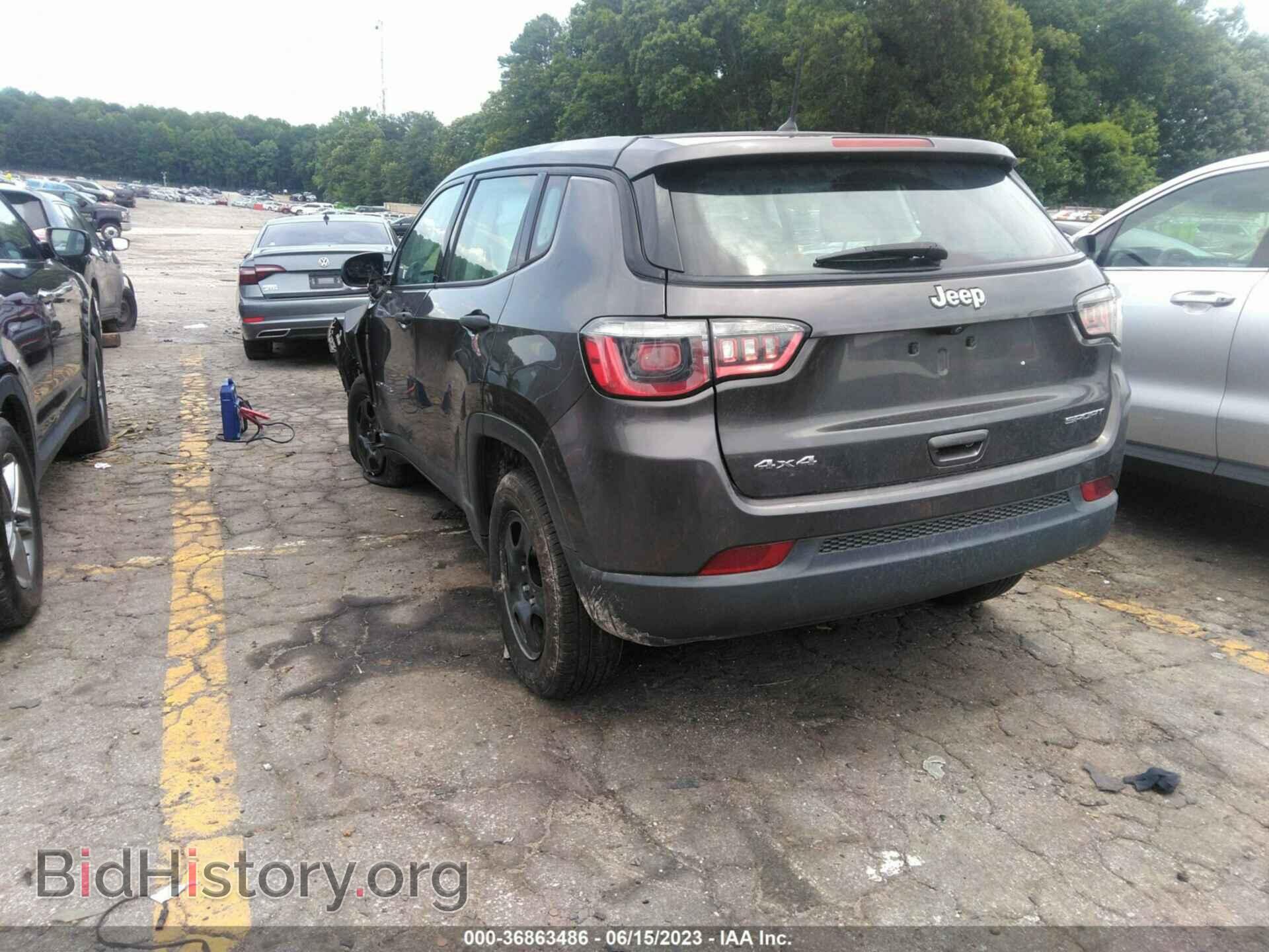 2018 JEEP COMPASS - VIN: 3C4NJDAB1JT116600 - Фото 3