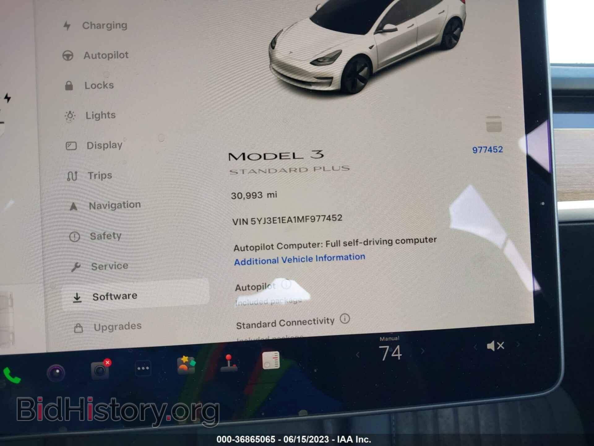 2021 TESLA MODEL 3 - VIN: 5YJ3E1EA1MF977452 - Фото 7