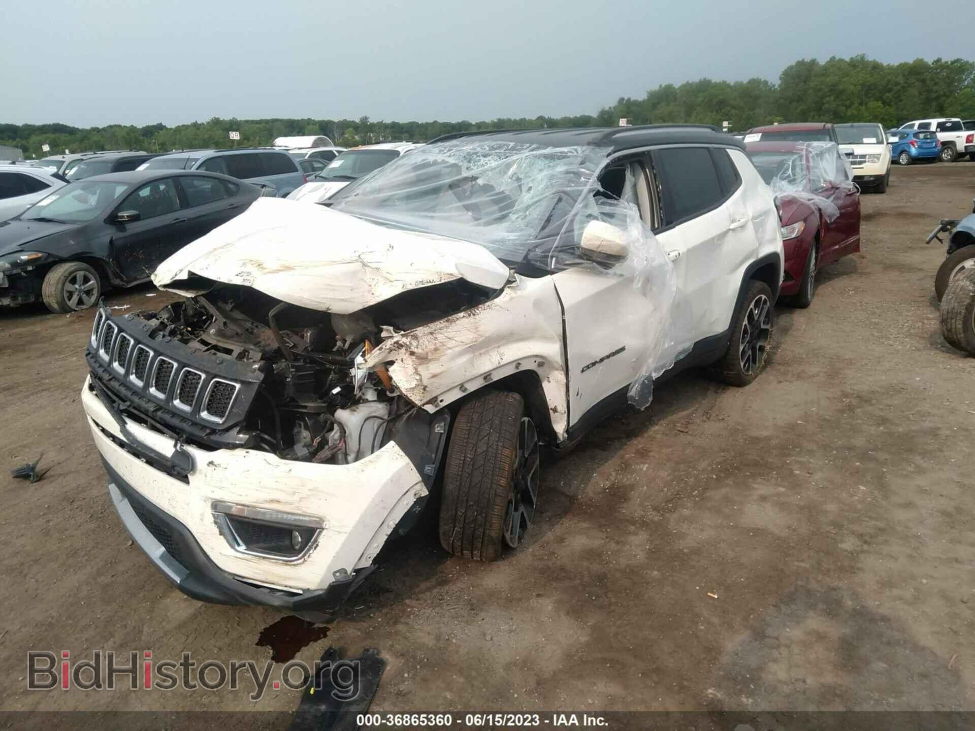 2018 JEEP COMPASS - VIN: 3C4NJDCB2JT102055 - Фото 2