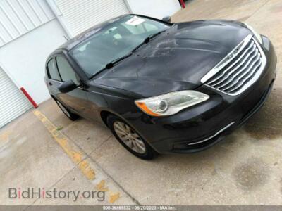 2013 Chrysler 200 Touring, черный — VIN 1C3CCBBB3DN672629, IAAI