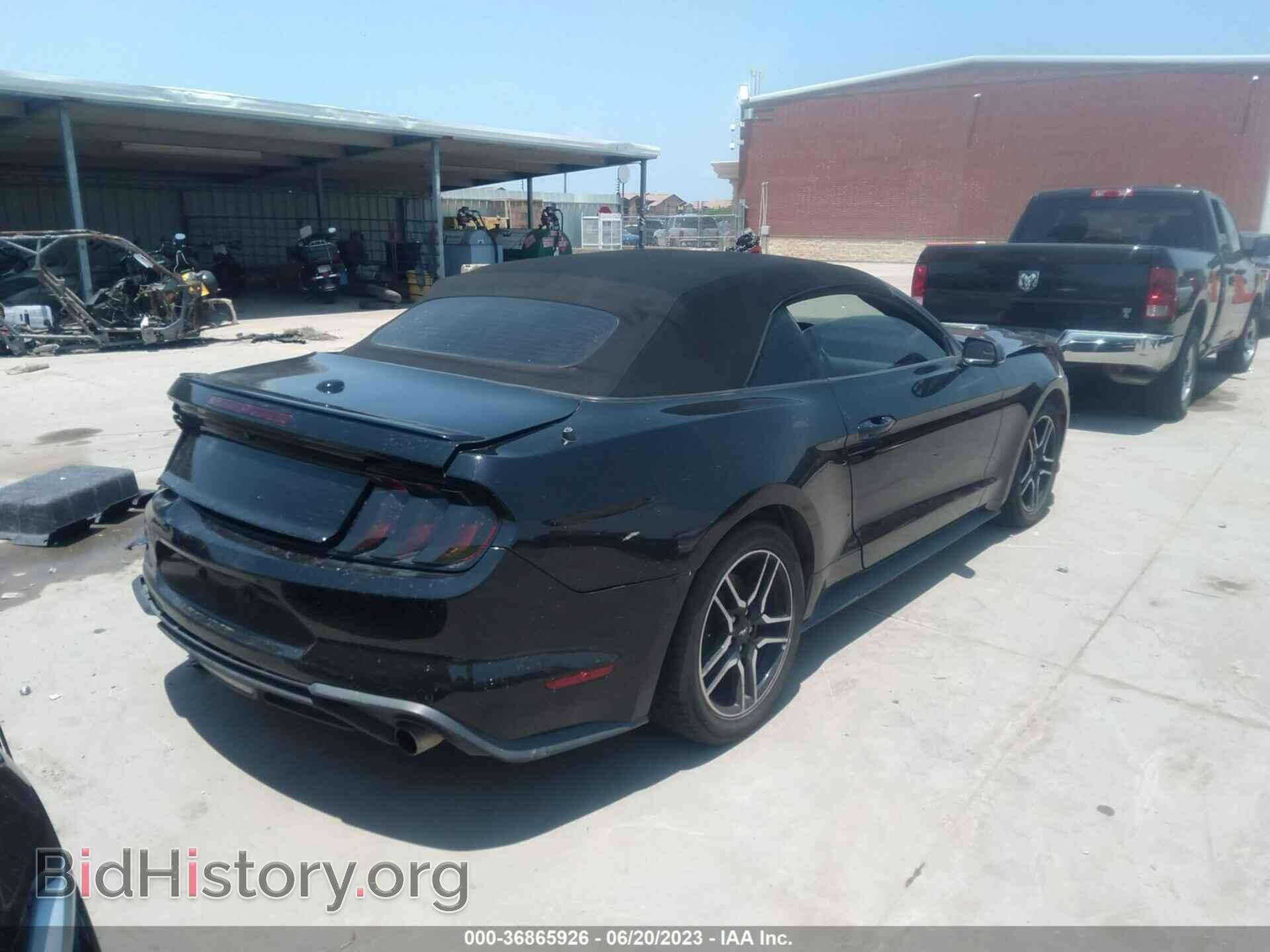 2018 FORD MUSTANG - VIN: 1FATP8UH9J5105797 - Фото 4