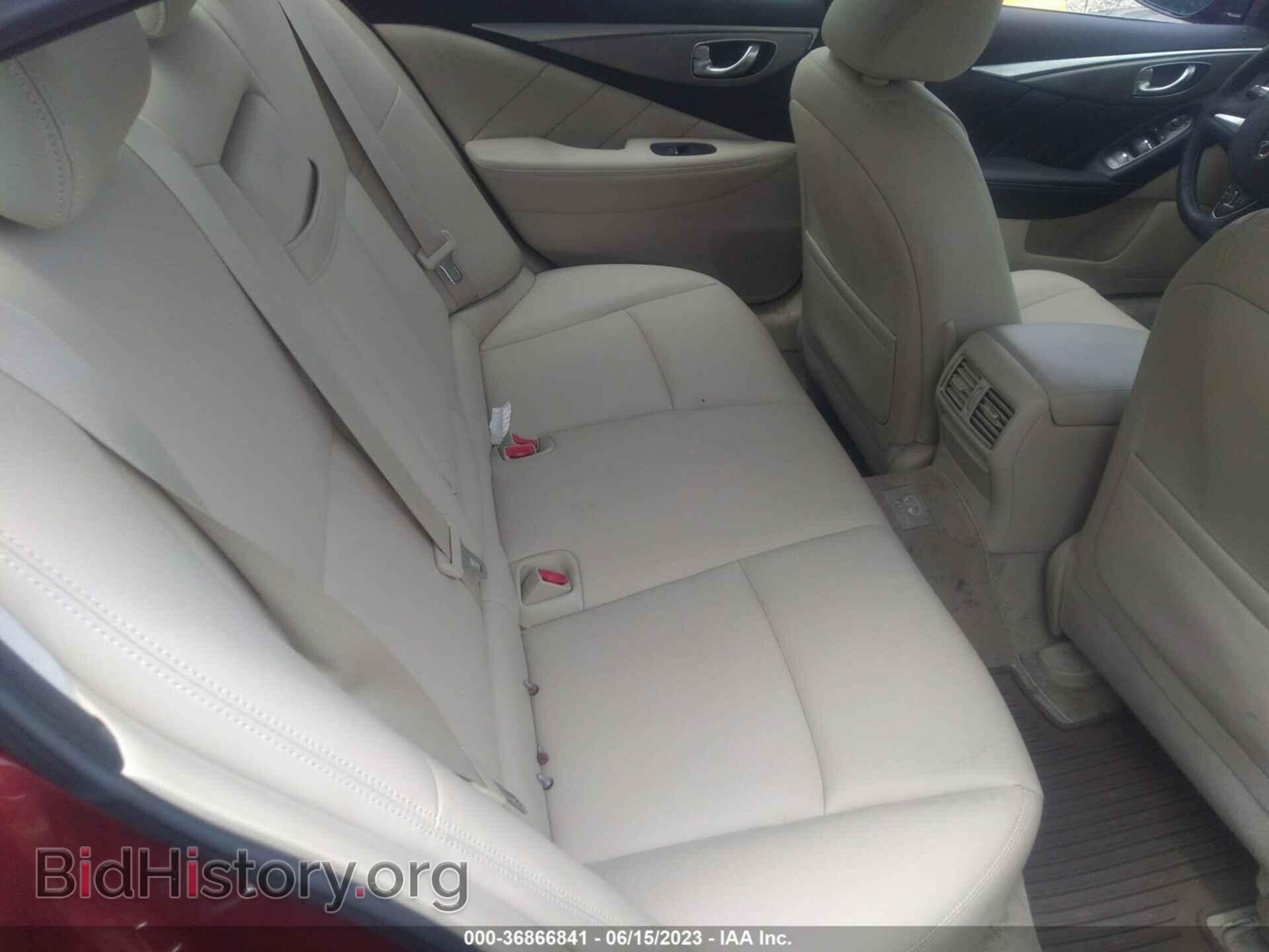 2014 INFINITI Q50 - VIN: JN1BV7AR5EM693473 - Фото 8