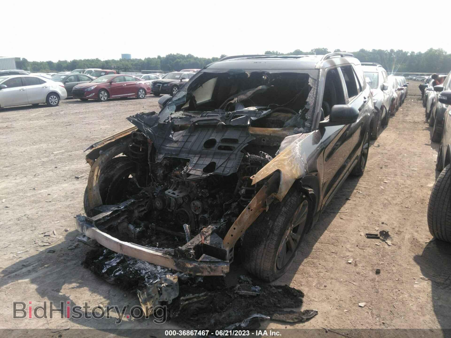 2022 FORD EXPLORER - VIN: 1FMSK8DH4NGB25062 - Фото 2