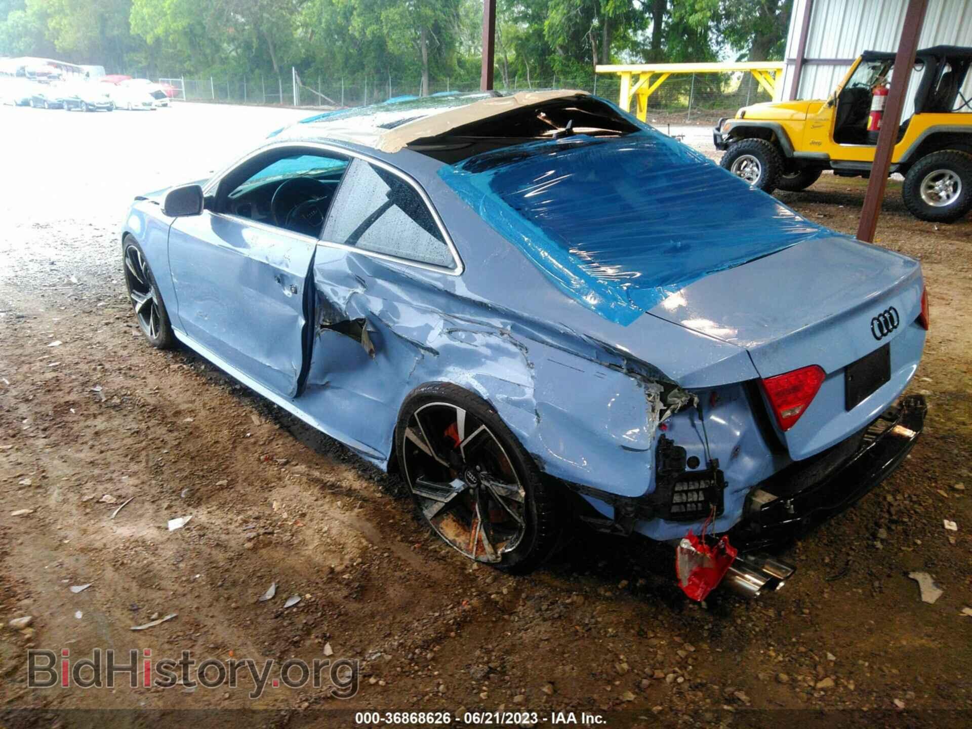 2011 AUDI S5 - VIN: WAUCVAFR9BA062503 - Фото 3