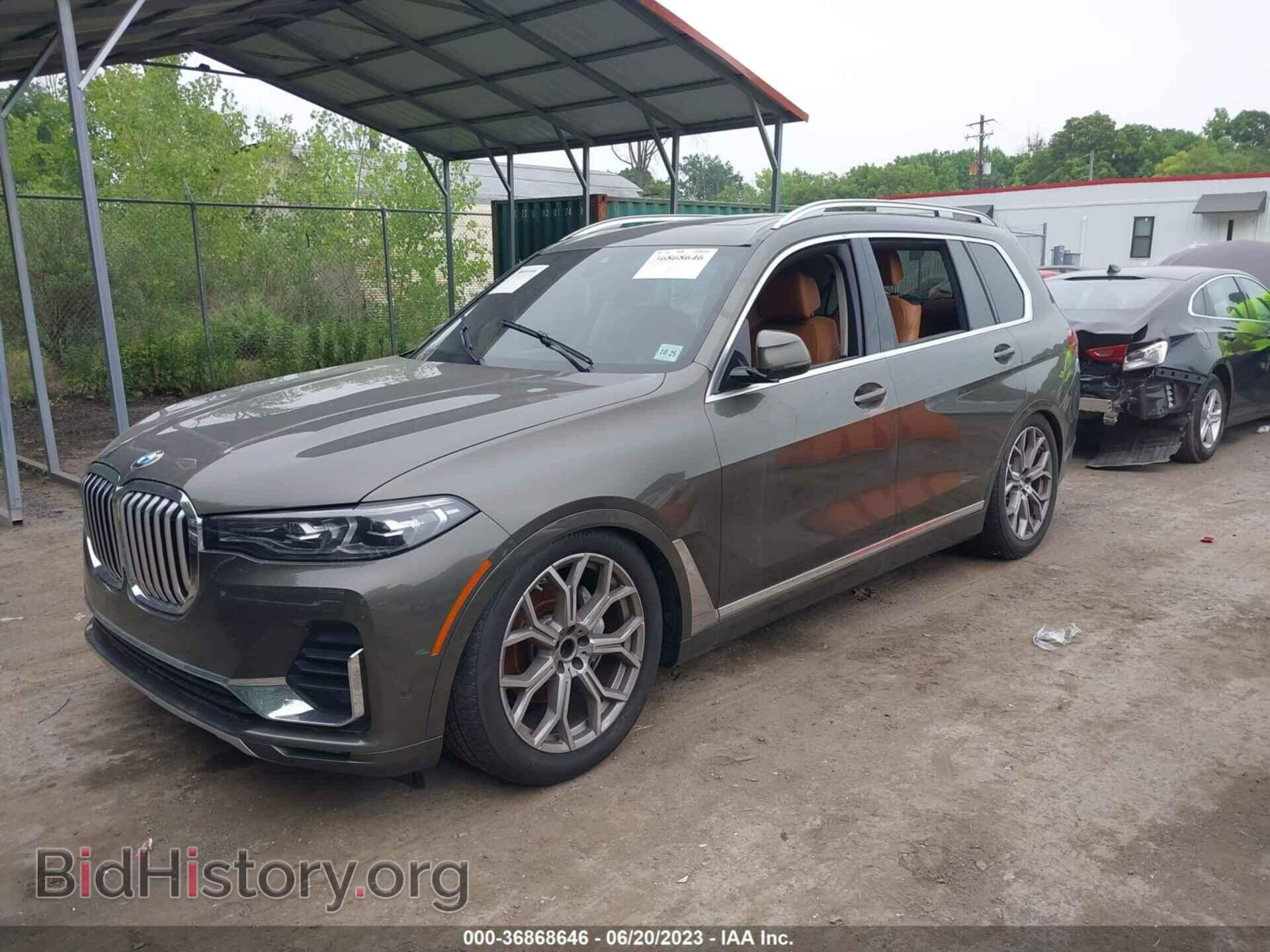 2021 BMW X7 - VIN: 5UXCW2C04M9E36422 - Фото 2