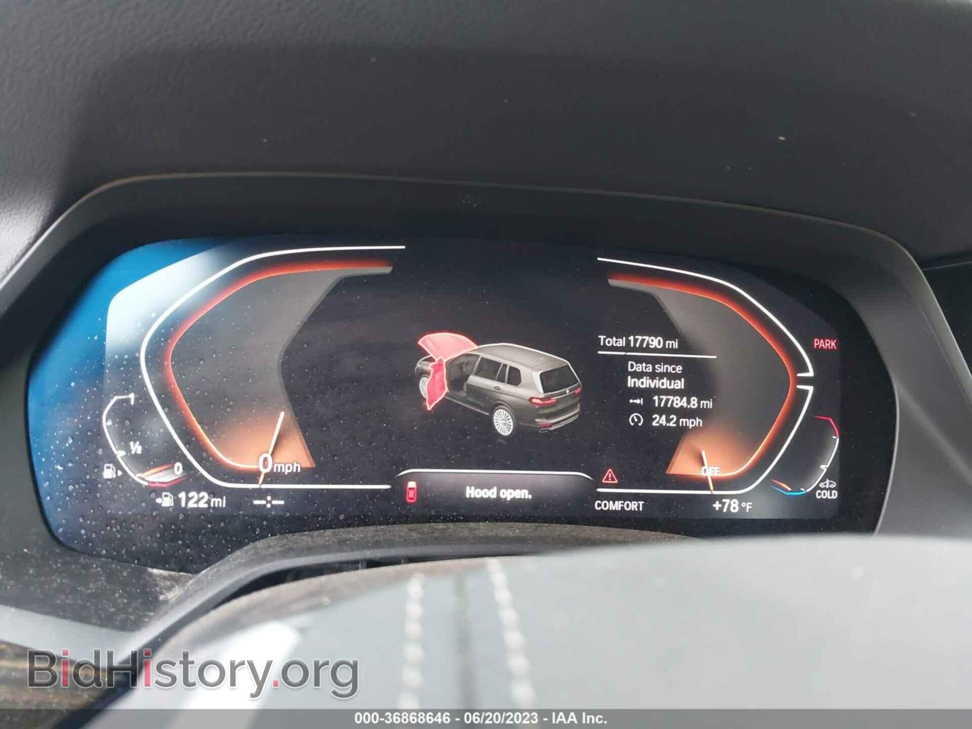2021 BMW X7 - VIN: 5UXCW2C04M9E36422 - Фото 7