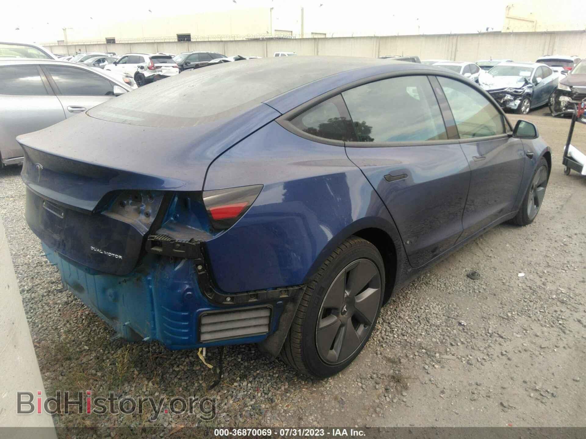 2021 TESLA MODEL 3 - VIN: 5YJ3E1EBXMF995733 - Фото 4