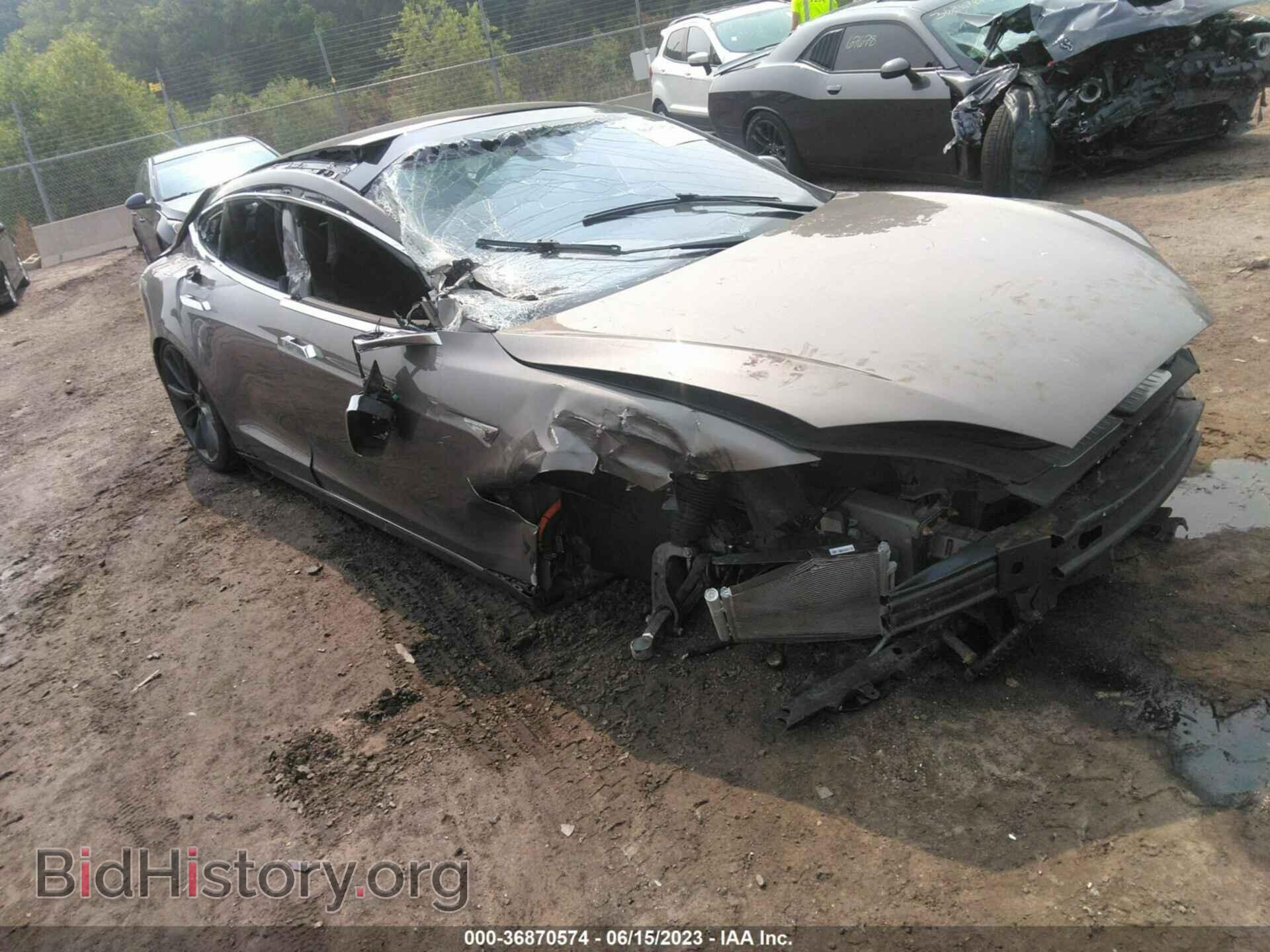 Photo 5YJSA1E43FF109635 - TESLA MODEL S 2015